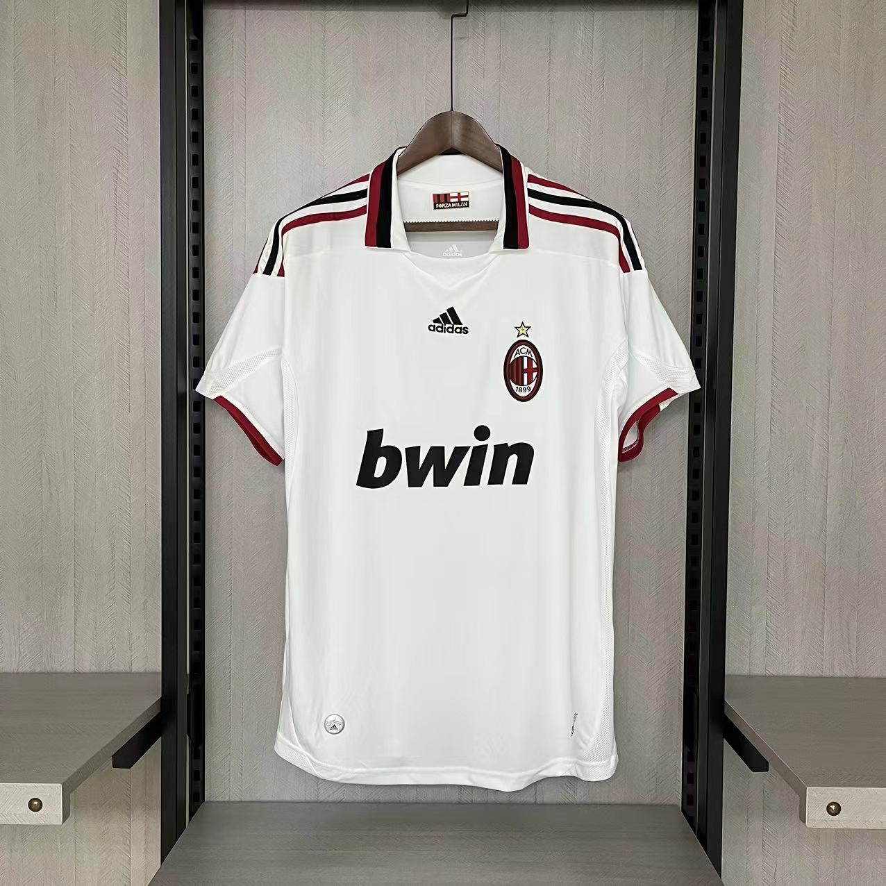Camisola alternativa Ac Milan 2009/2010 - Versão adepto 1