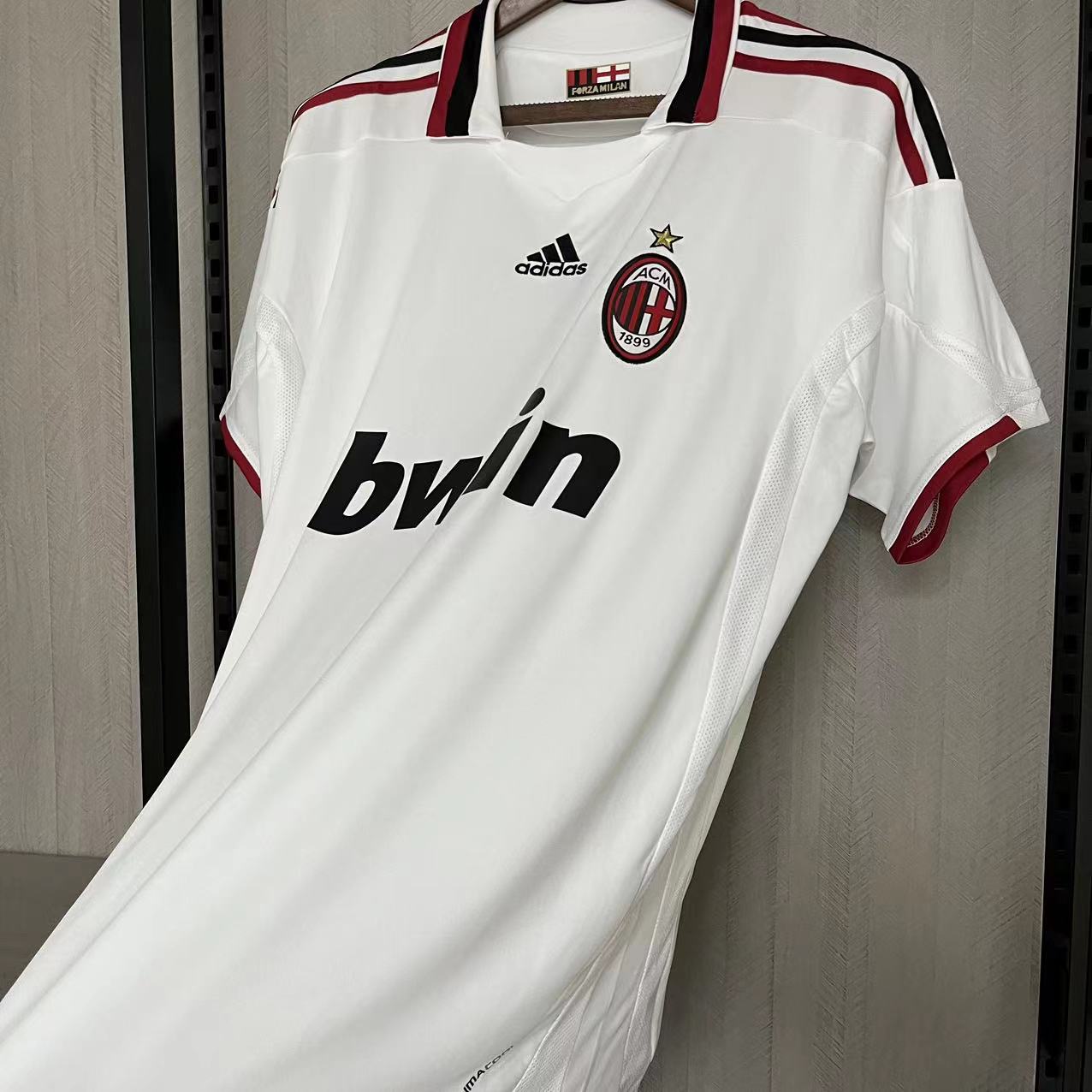 Camisola alternativa Ac Milan 2009/2010 - Versão adepto 9