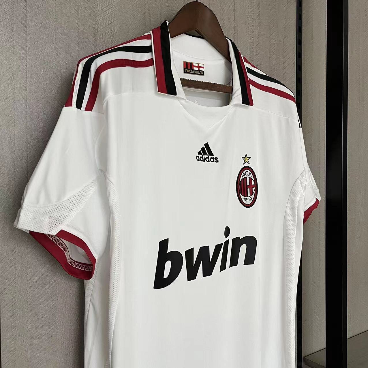 Camisola alternativa Ac Milan 2009/2010 - Versão adepto 10