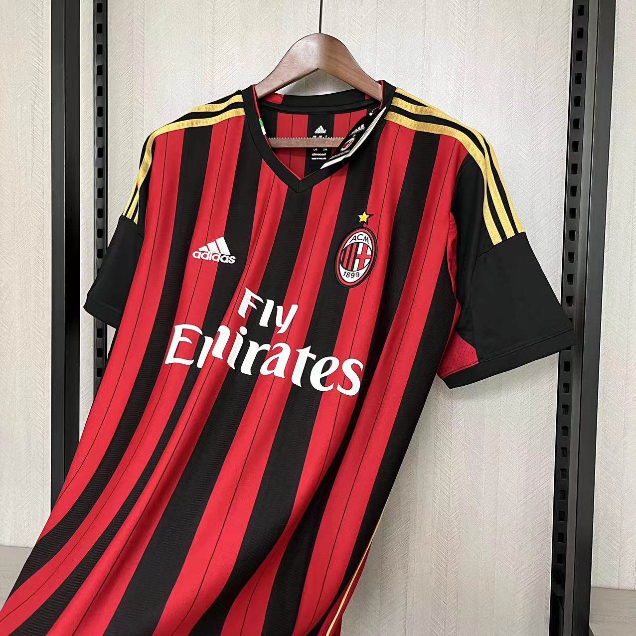 Camisola Principal Ac Milan 2013/2014 - Versão adepto 9