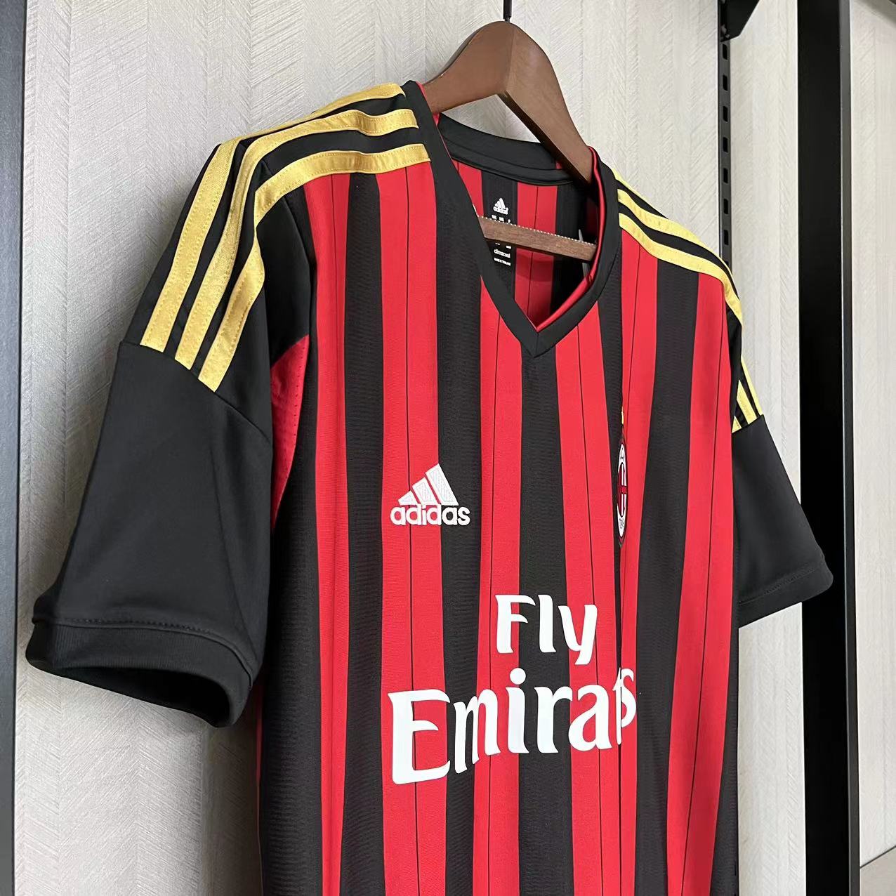 Camisola Principal Ac Milan 2013/2014 - Versão adepto 10