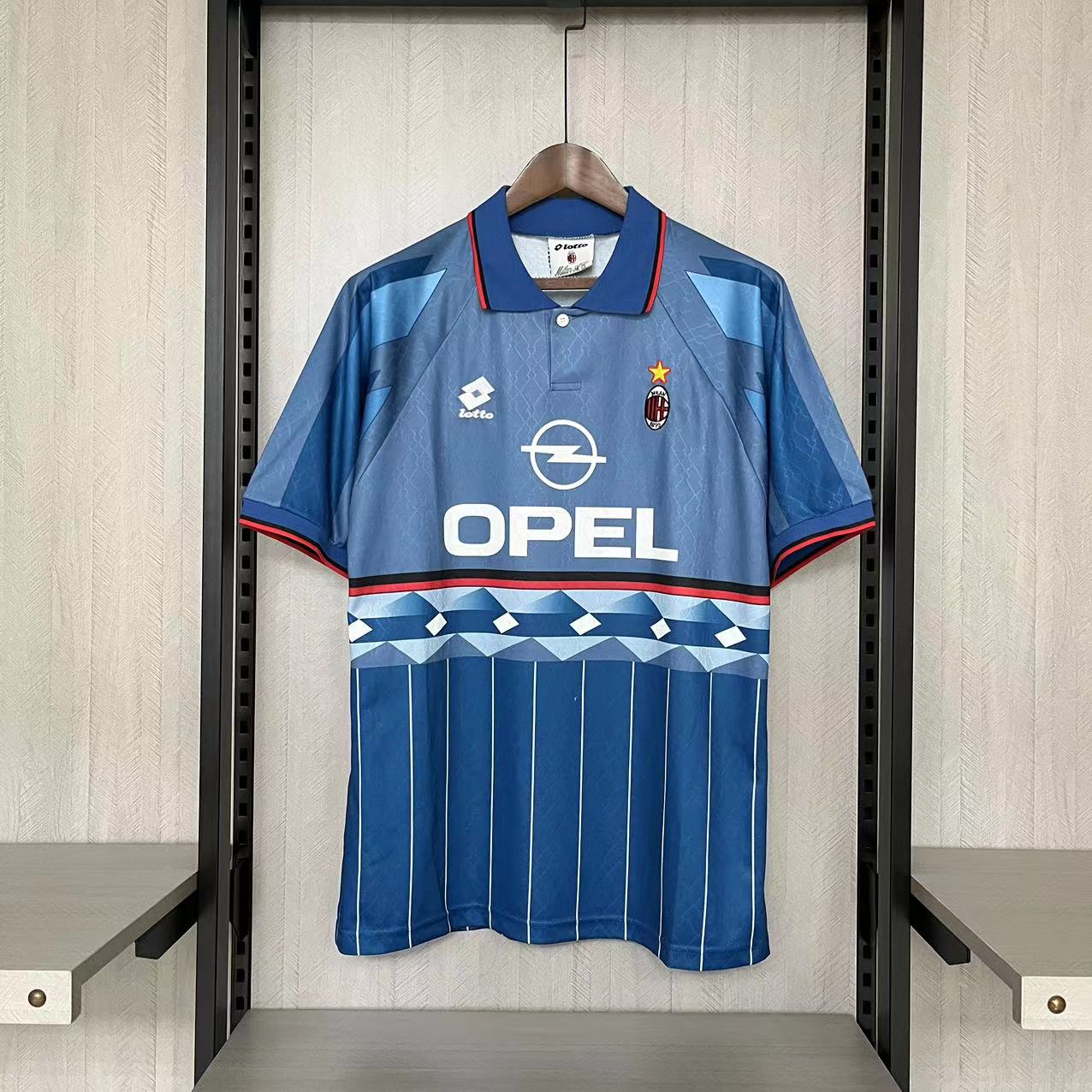 4ª Camisola Ac Milan 1995/1996 - Versão adepto 1