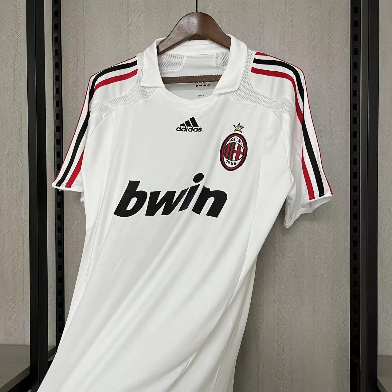 Camisola alternativa Ac Milan 2007/2008 - Versão adepto 9