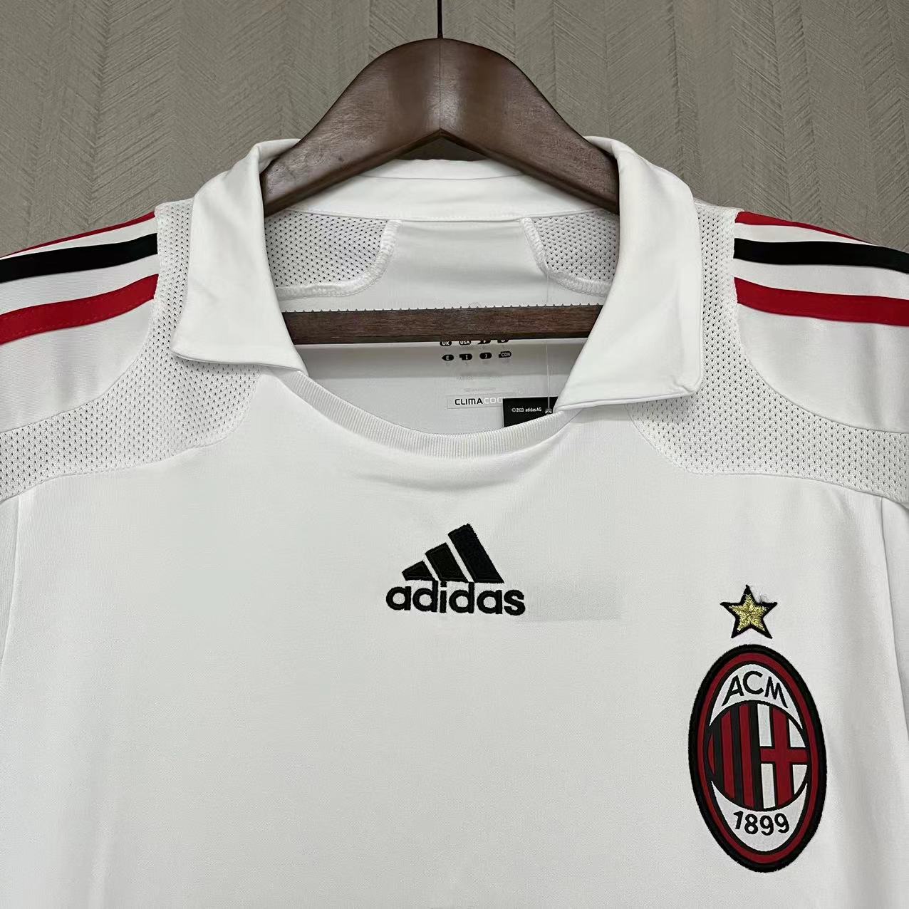 Camisola alternativa Ac Milan 2007/2008 - Versão adepto 6