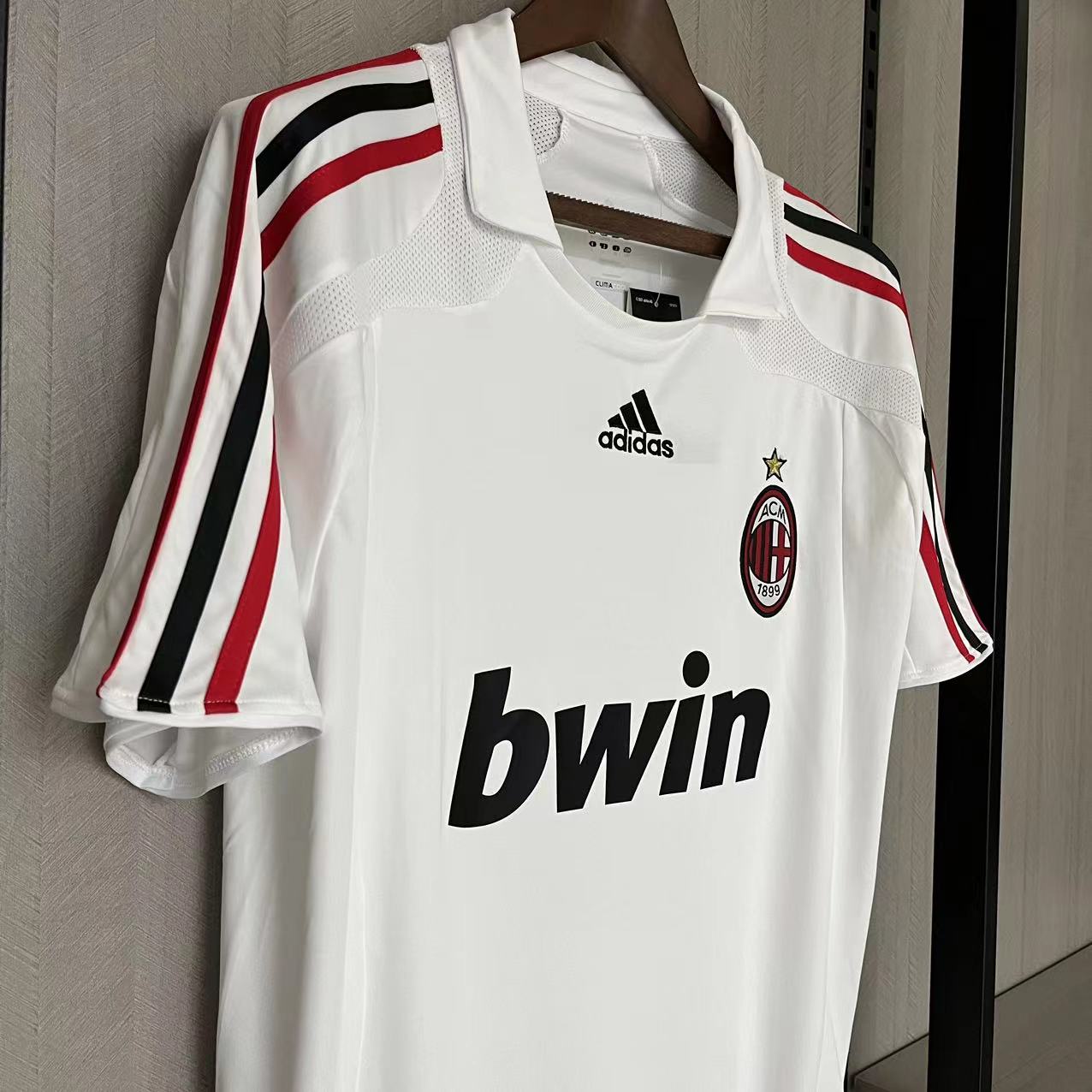 Camisola alternativa Ac Milan 2007/2008 - Versão adepto 10
