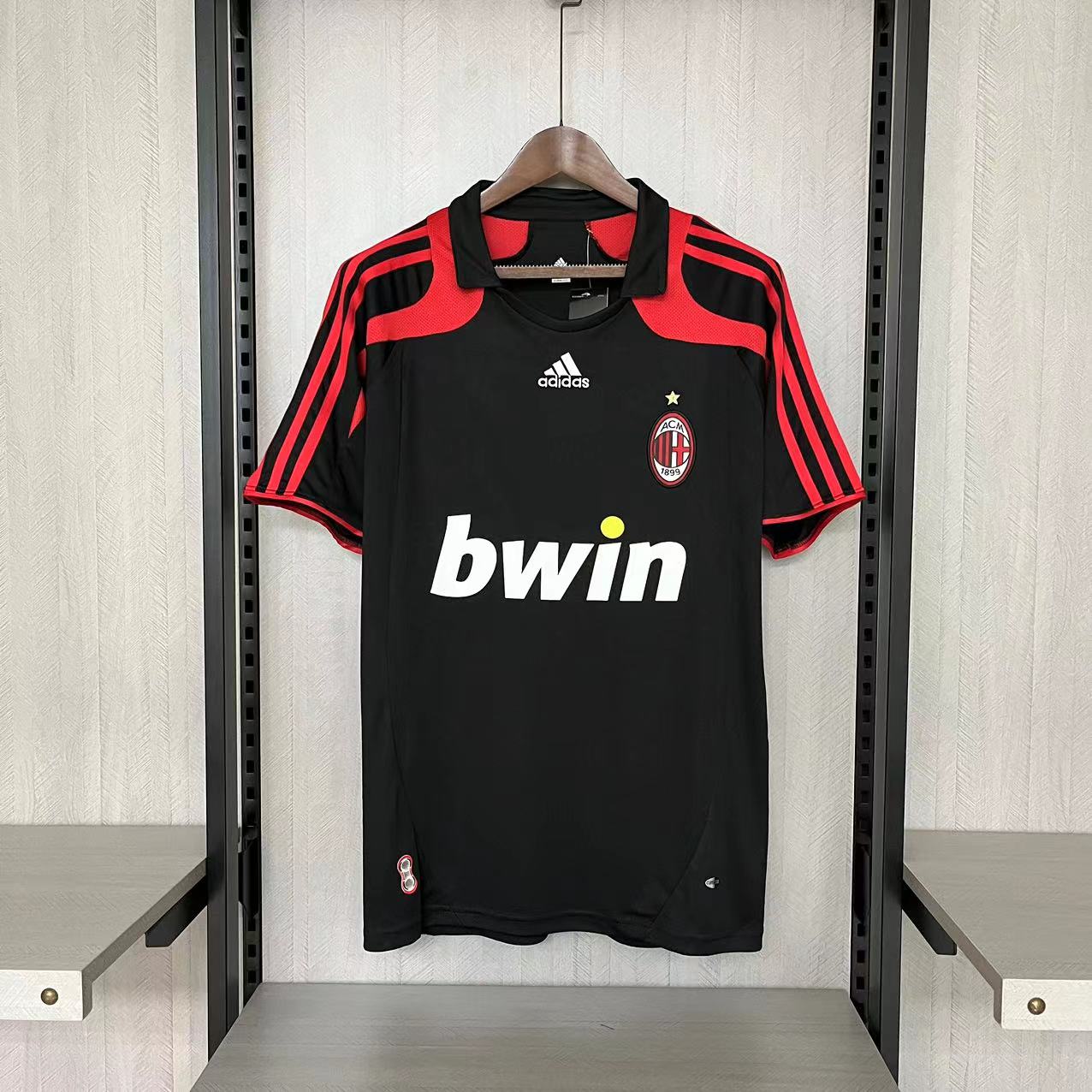 3ª Camisola Ac Milan 2007/2008 - Versão adepto 1