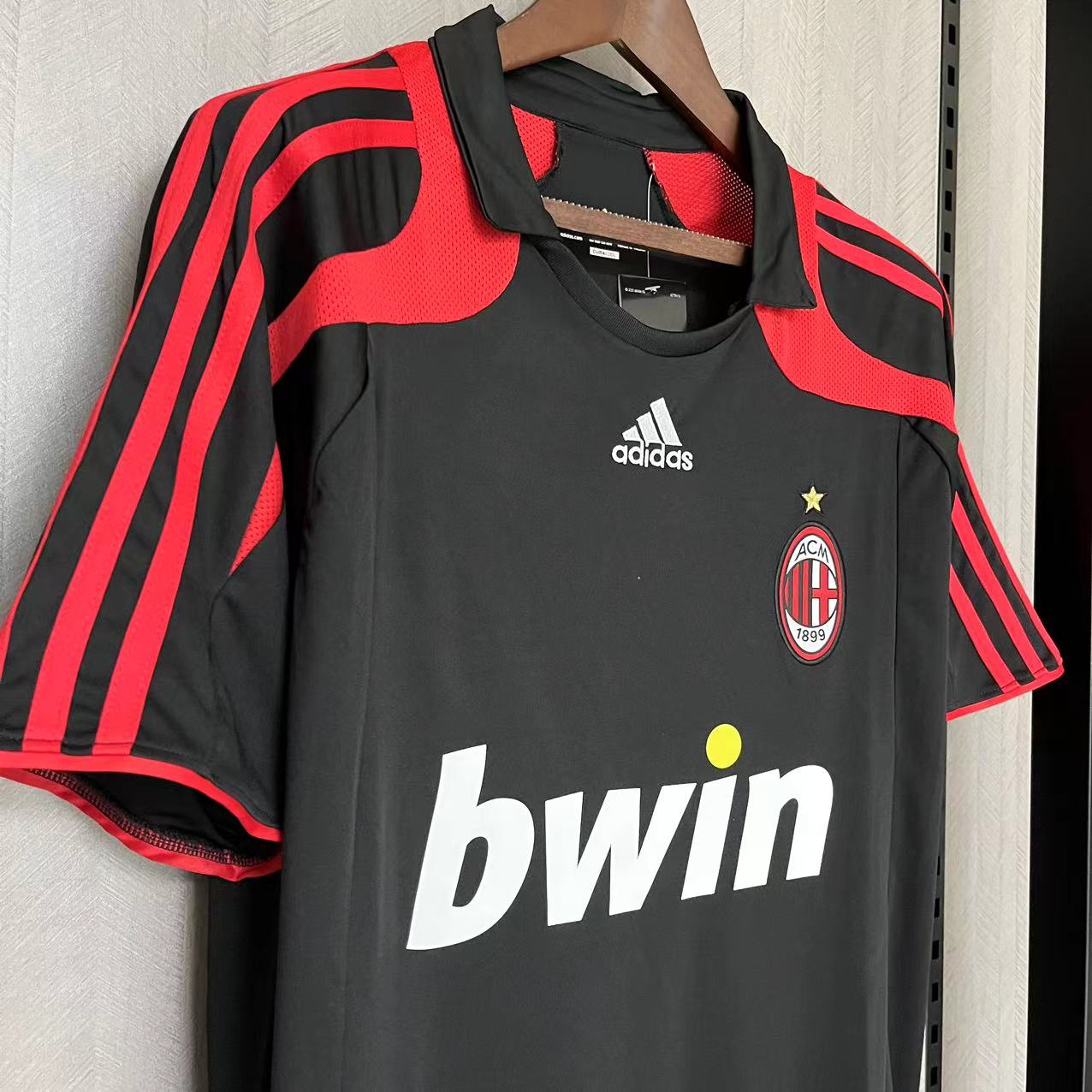 3ª Camisola Ac Milan 2007/2008 - Versão adepto 8