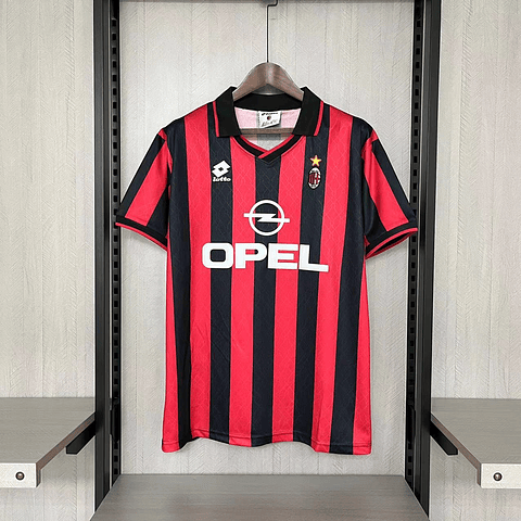 Camisola principal Ac Milan 1995/1996 - Versão adepto