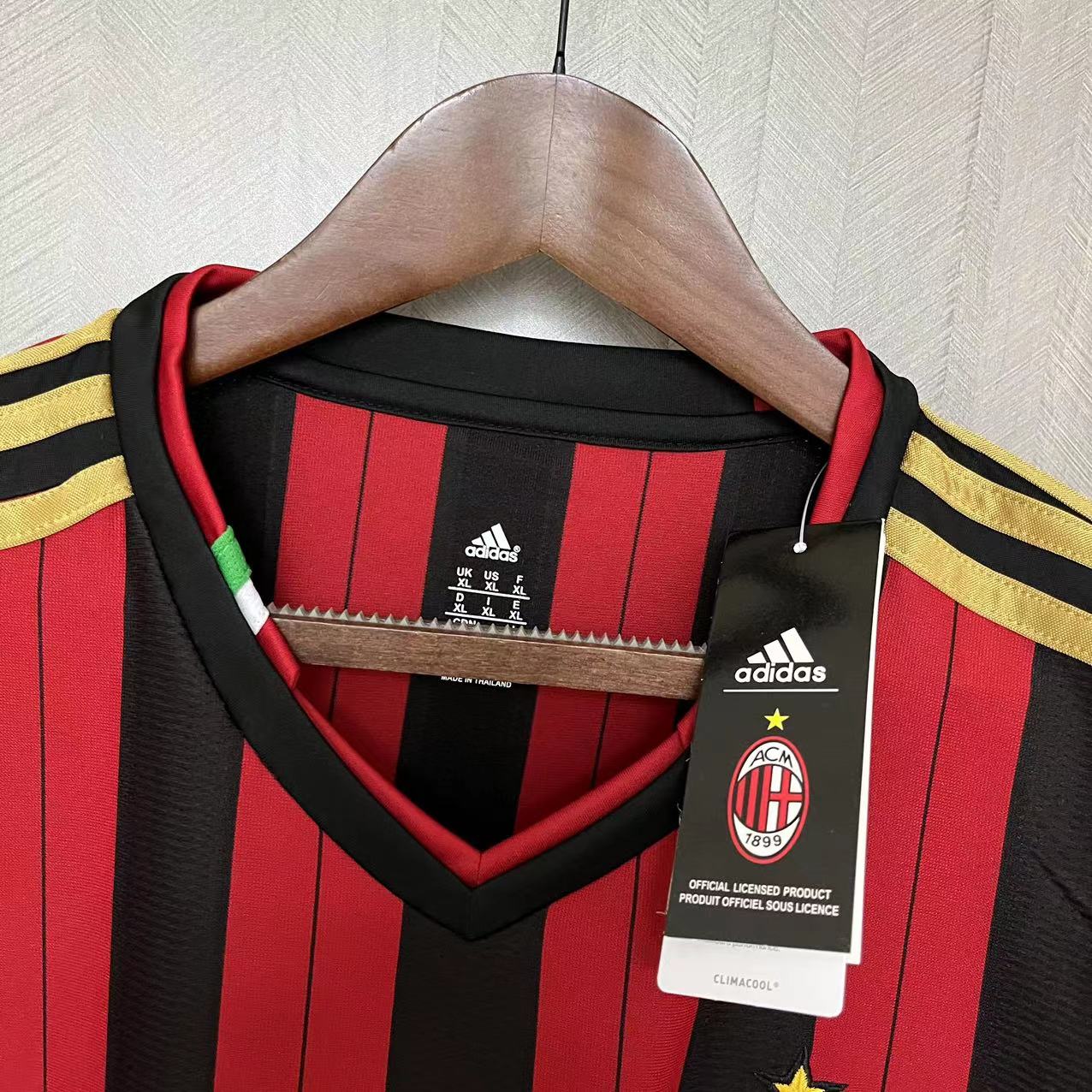 Camisola Principal Ac Milan 2013/2014 - Versão adepto - Manga comprida 6