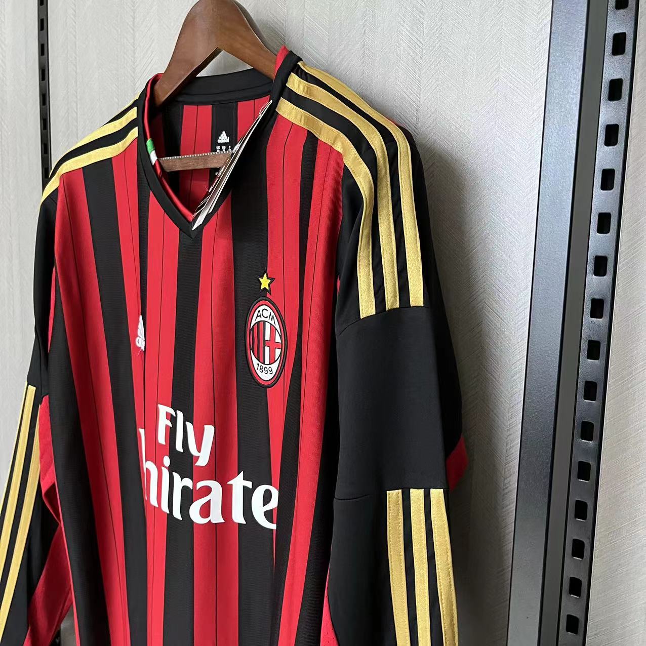 Camisola Principal Ac Milan 2013/2014 - Versão adepto - Manga comprida 9