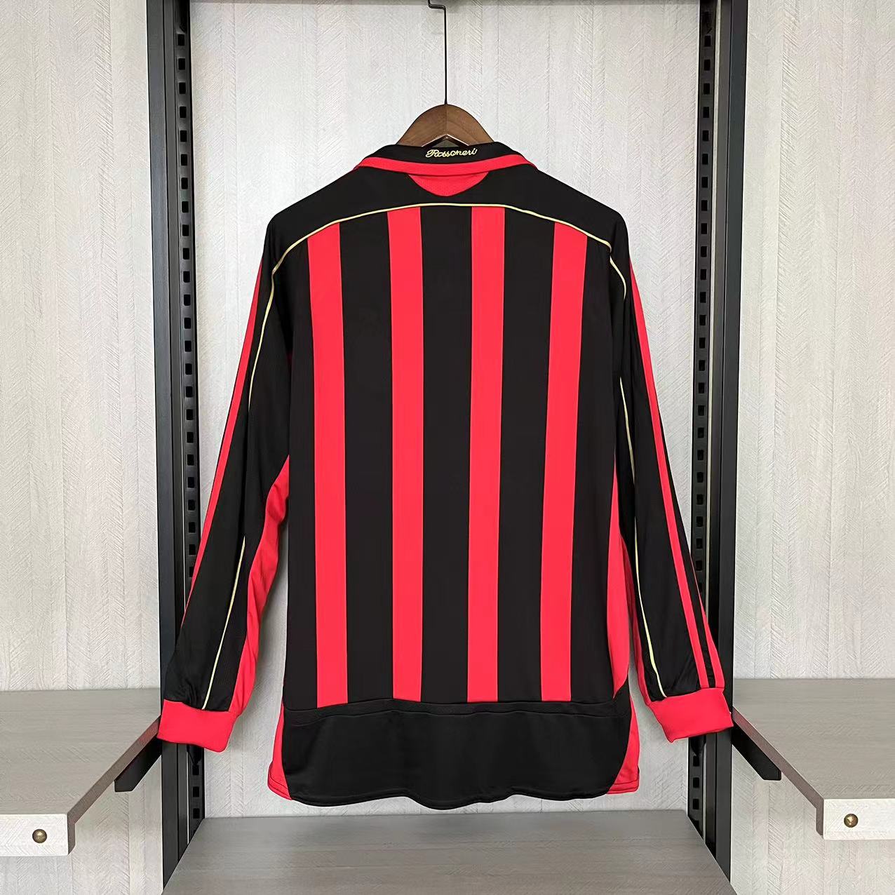 Camisola Principal Ac Milan 2006/2007 - Versão adepto - Manga comprida 3