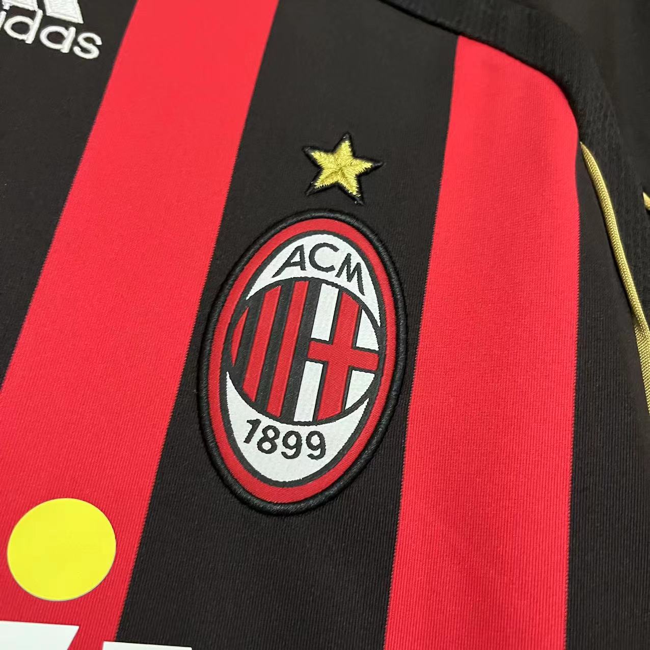 Camisola Principal Ac Milan 2006/2007 - Versão adepto - Manga comprida 4