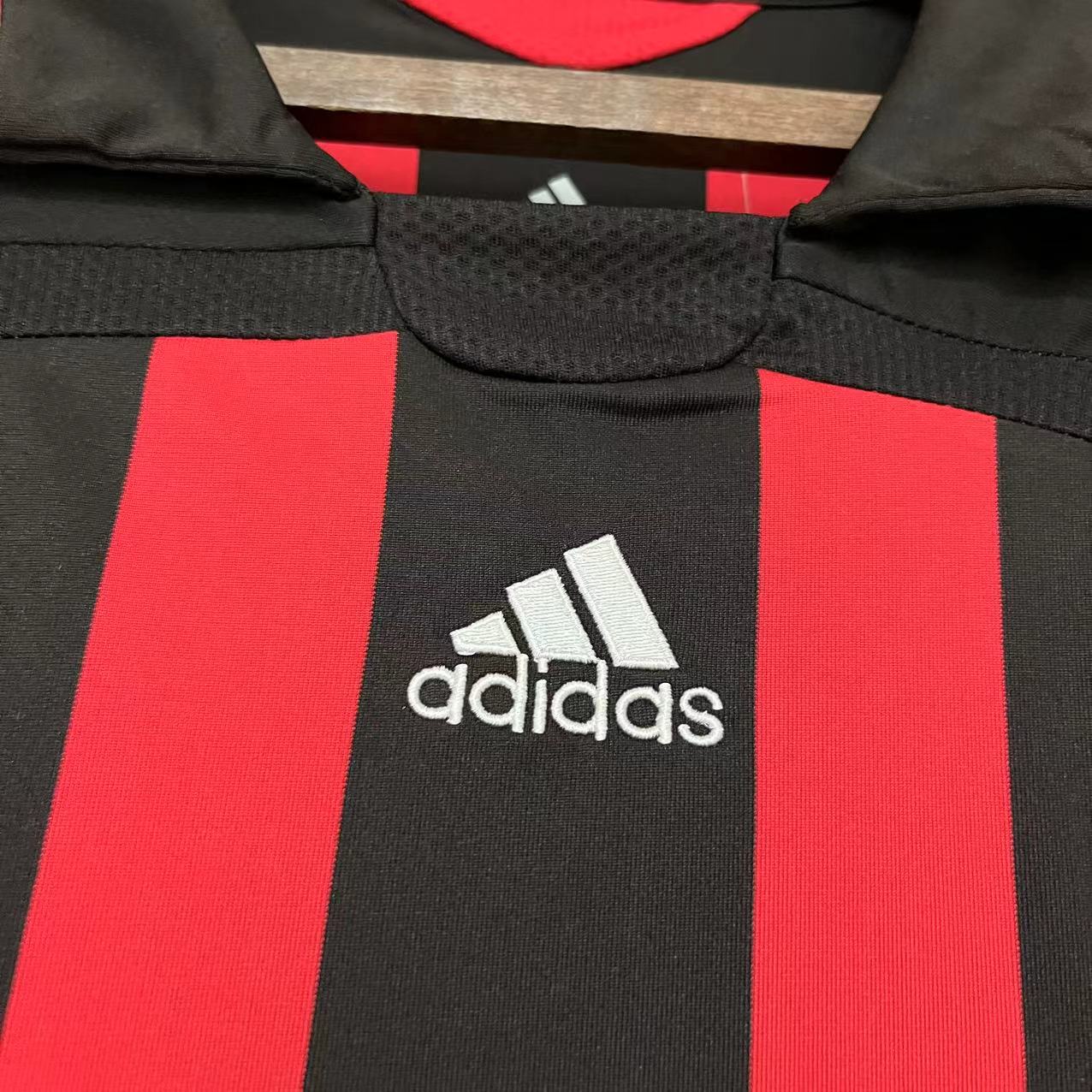 Camisola Principal Ac Milan 2006/2007 - Versão adepto - Manga comprida 5