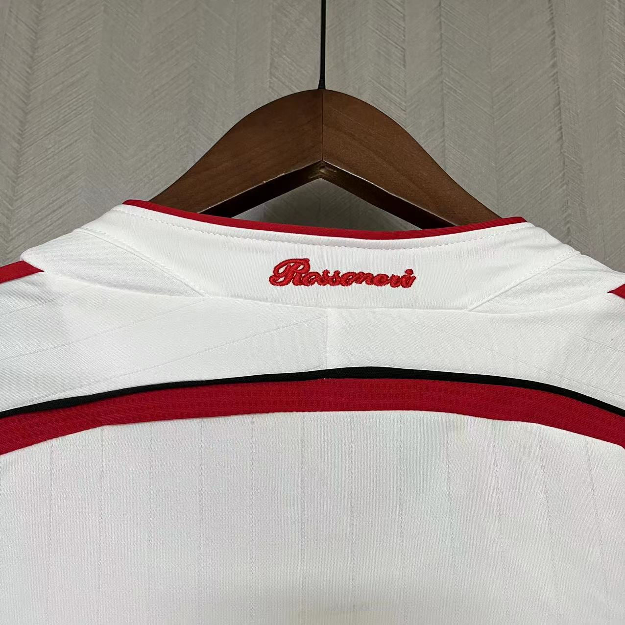 Camisola alternativa Ac Milan 2006/2007 Final Champions League - Versão adepto - Manga comprida 8