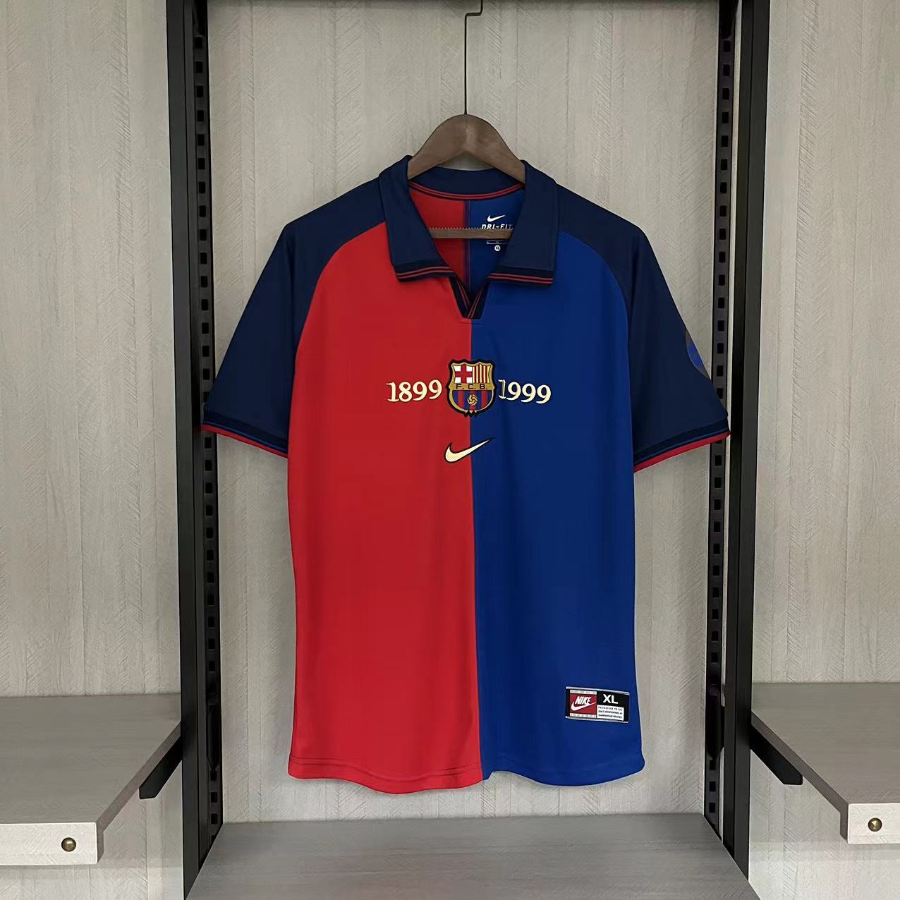 Camisola principal Barcelona 1999/2000 - Versão adepto