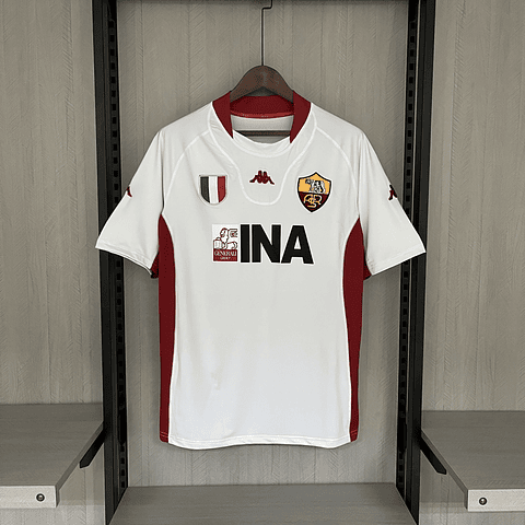 Camisola alternativa AS Roma 2001/2002  - Versão adepto