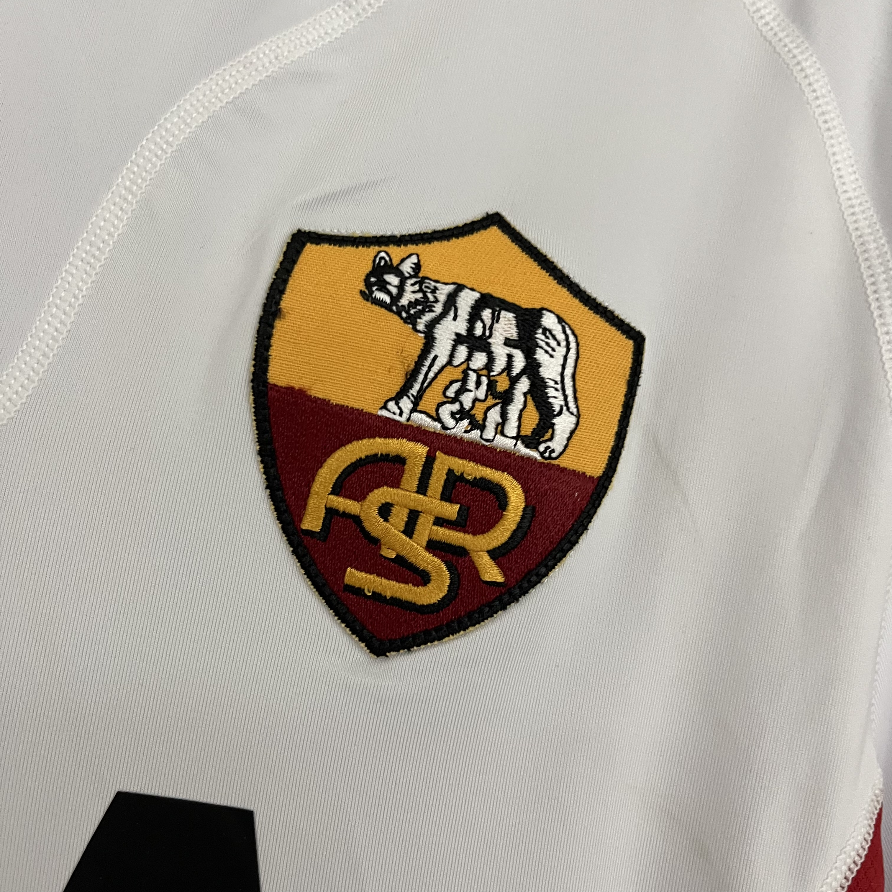 Camisola alternativa AS Roma 2001/2002  - Versão adepto 4