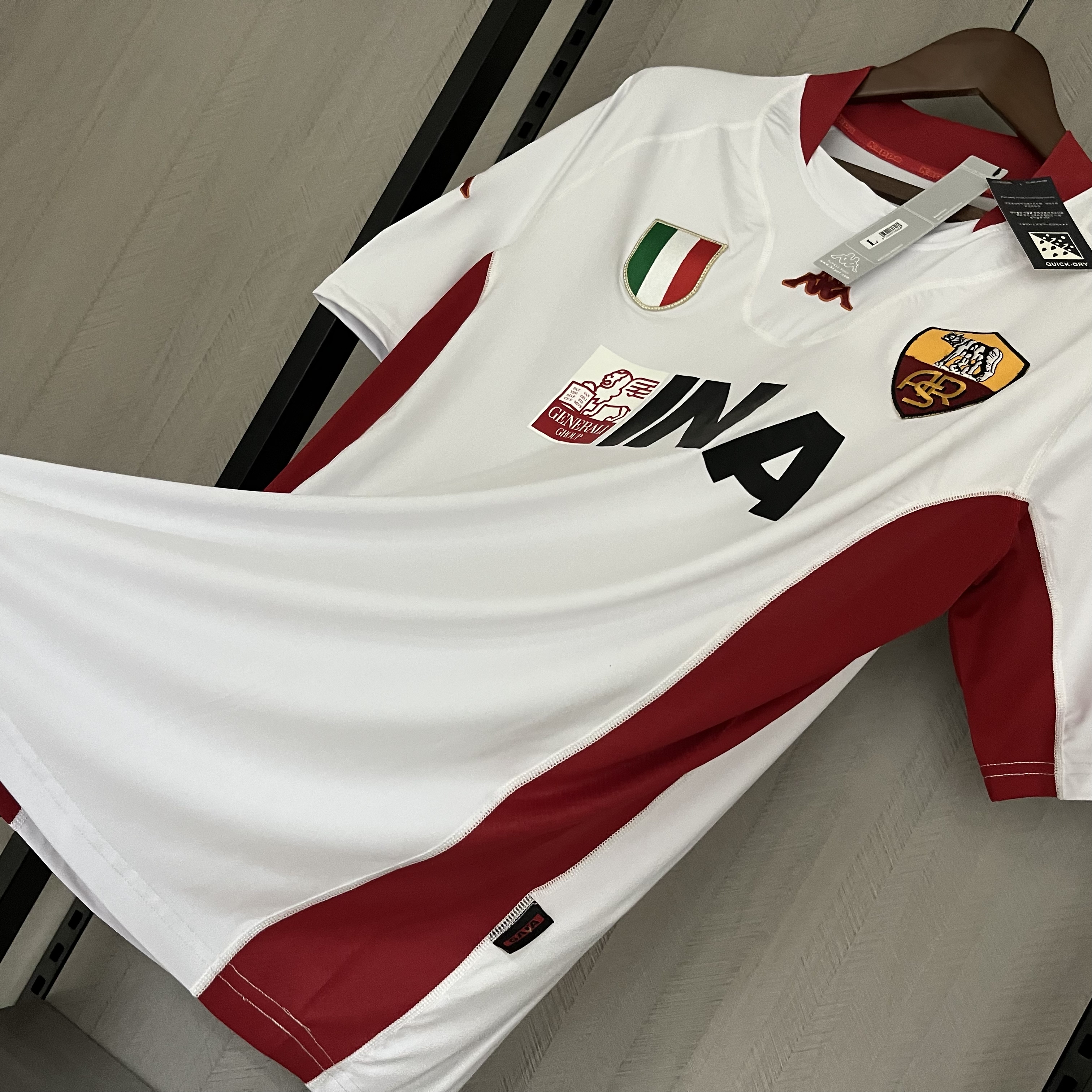 Camisola alternativa AS Roma 2001/2002  - Versão adepto 11