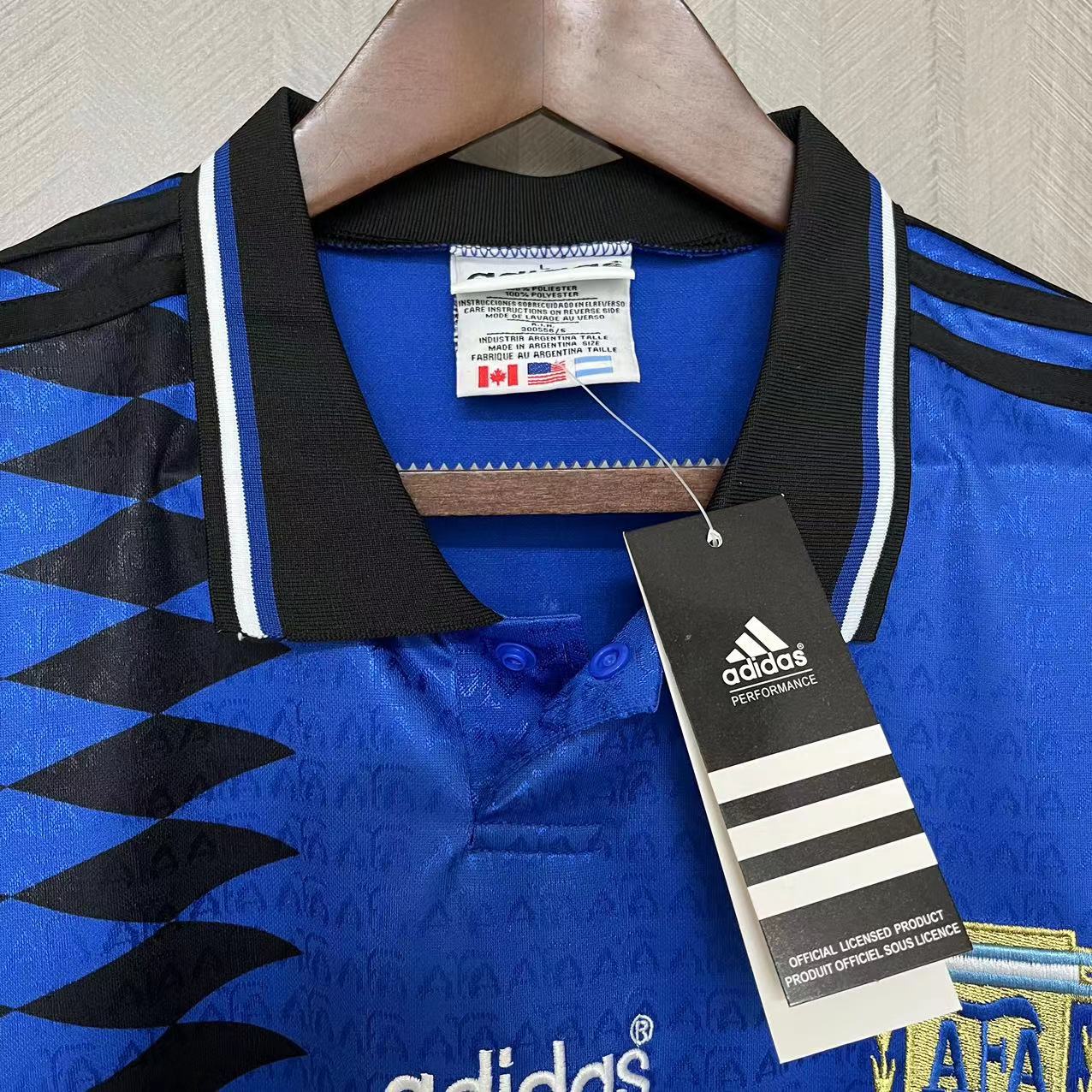 Camisola Principal Argentina 1994 - Versão adepto 8