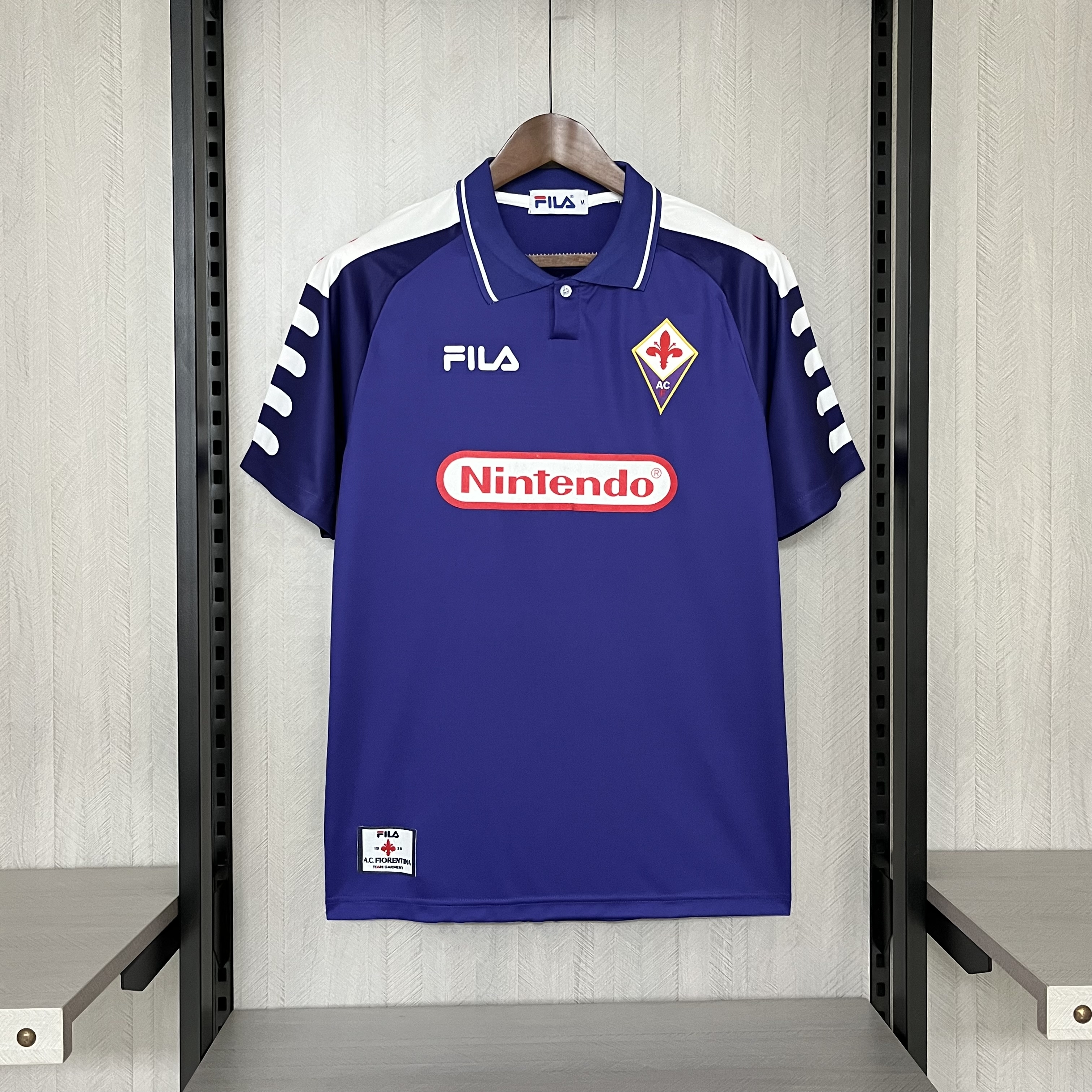 Camisola Principal Fiorentina 1998/1999 - Versão adepto 1