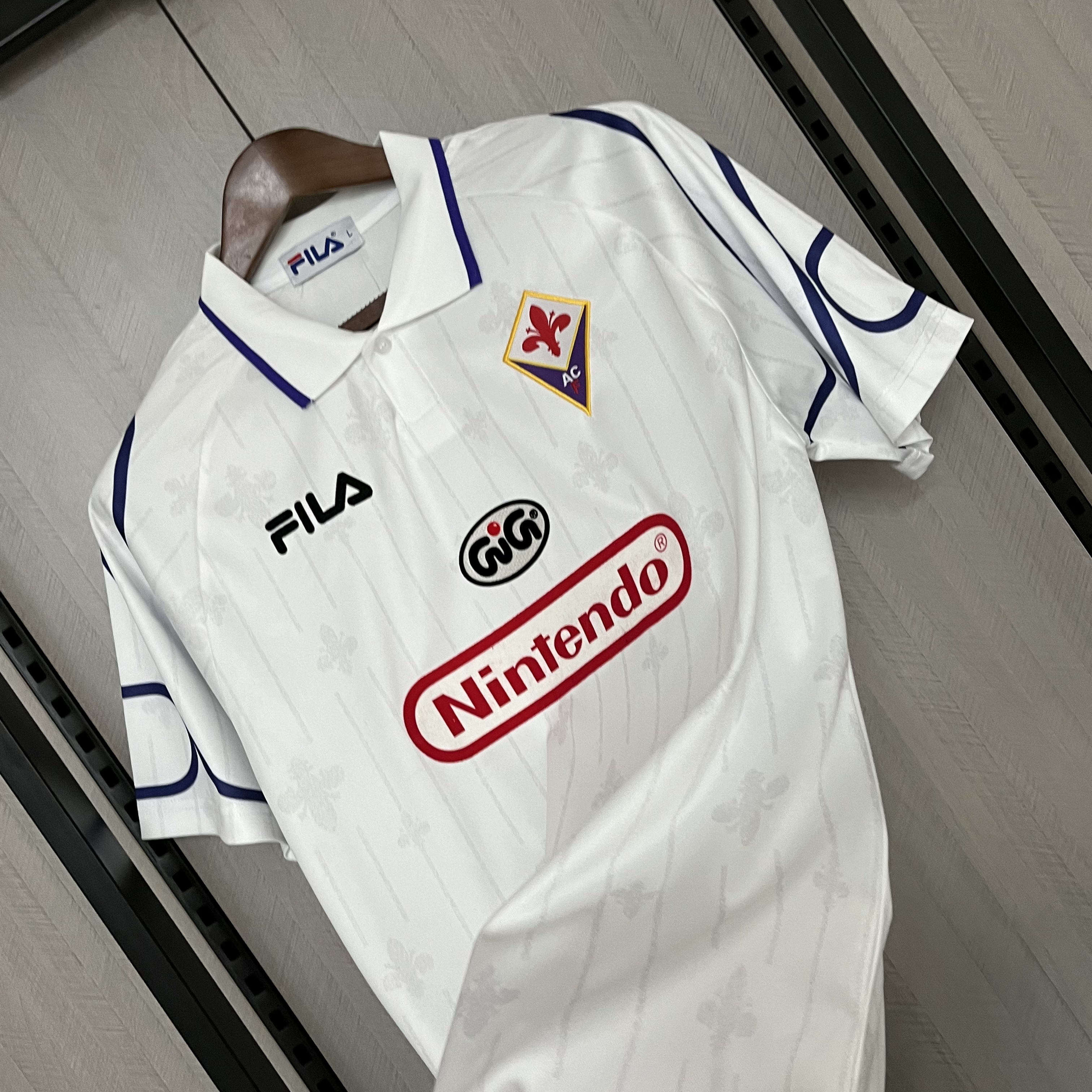 Camisola alternativa Fiorentina 1997/1998 - Versão adepto 8