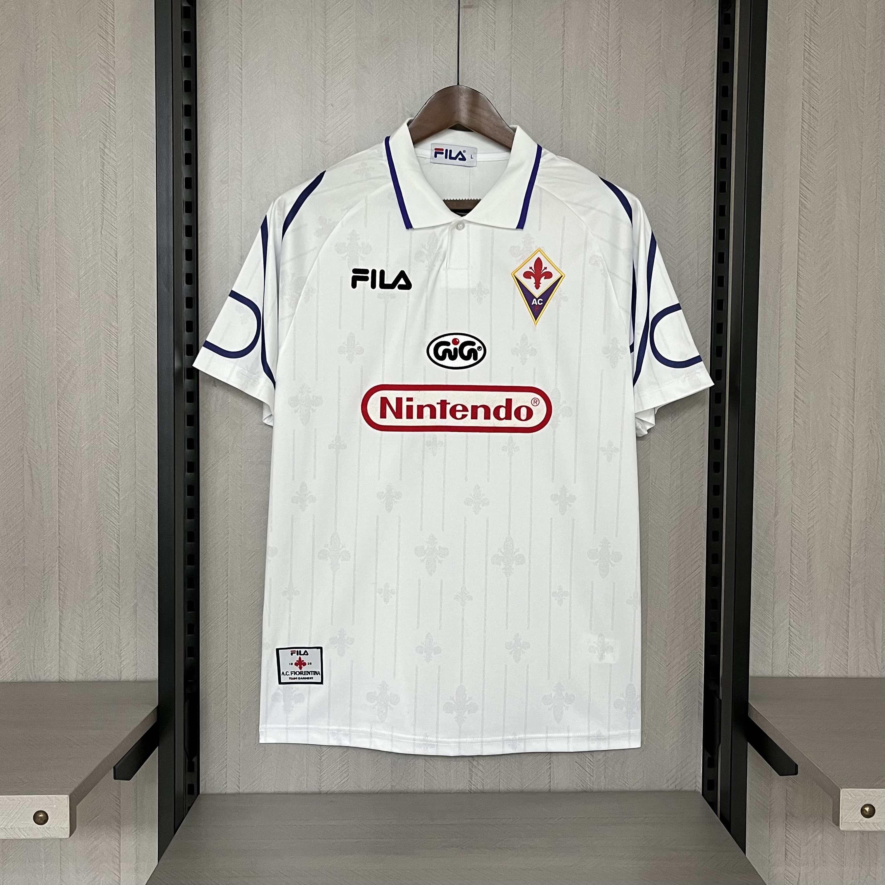 Camisola alternativa Fiorentina 1997/1998 - Versão adepto 1