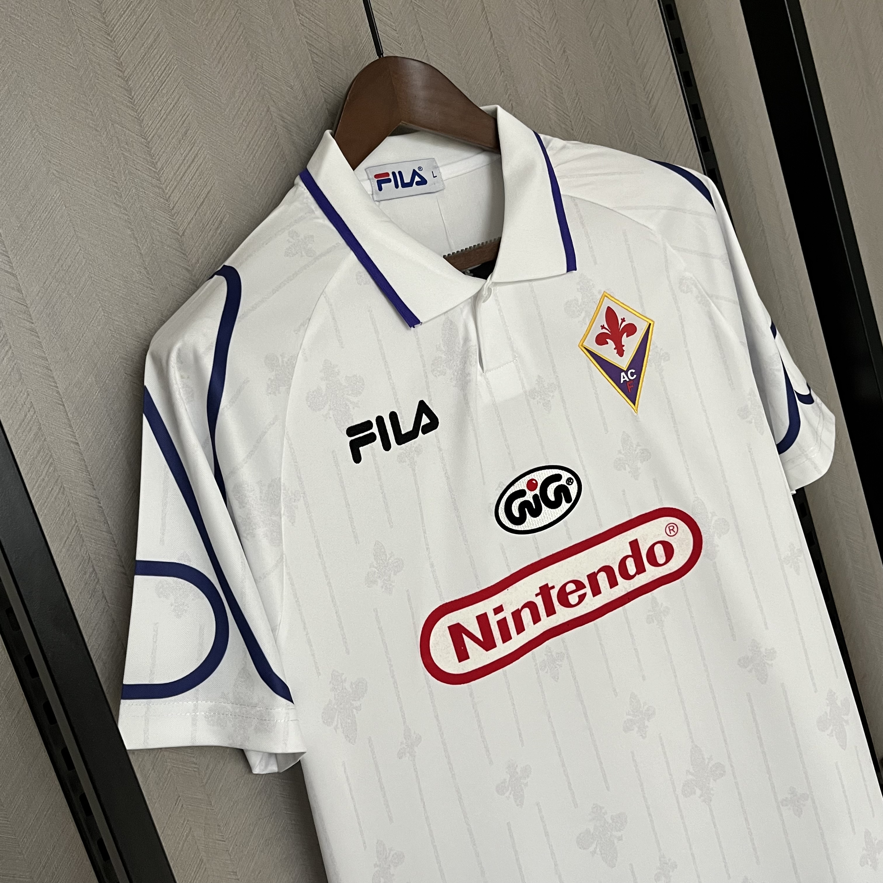 Camisola alternativa Fiorentina 1997/1998 - Versão adepto 10