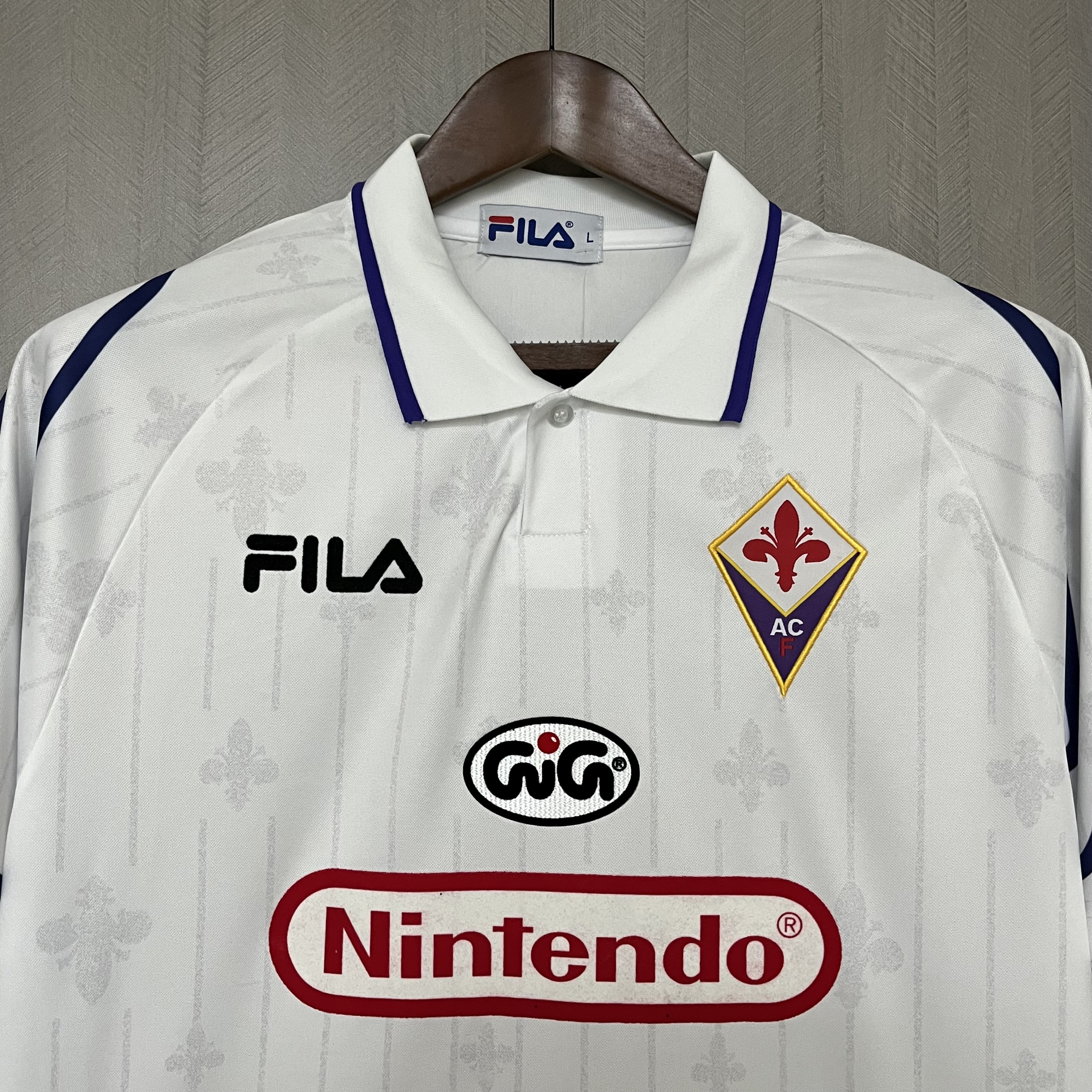 Camisola alternativa Fiorentina 1997/1998 - Versão adepto 6