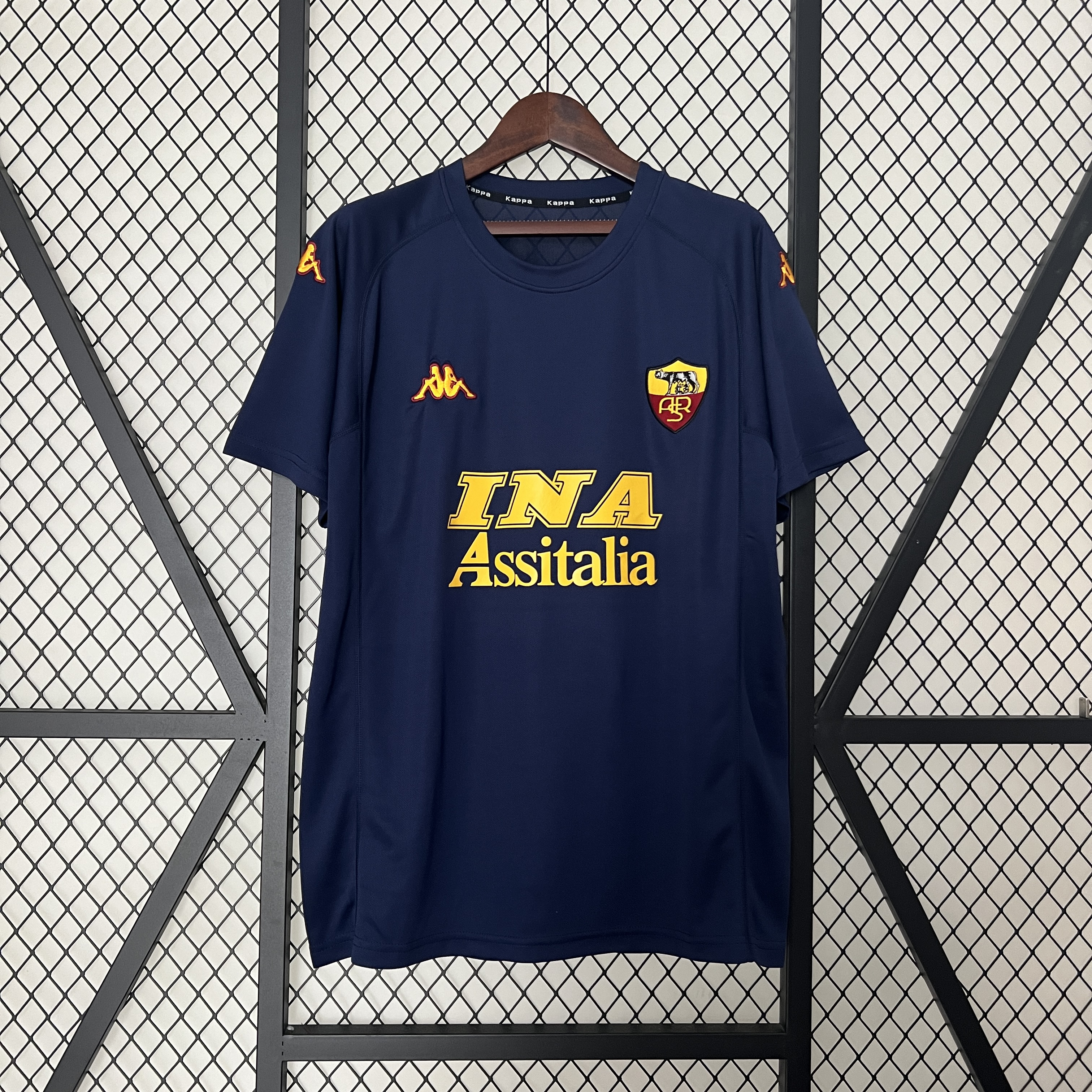3ª Camisola AS Roma 2000/2001  - Versão adepto 1