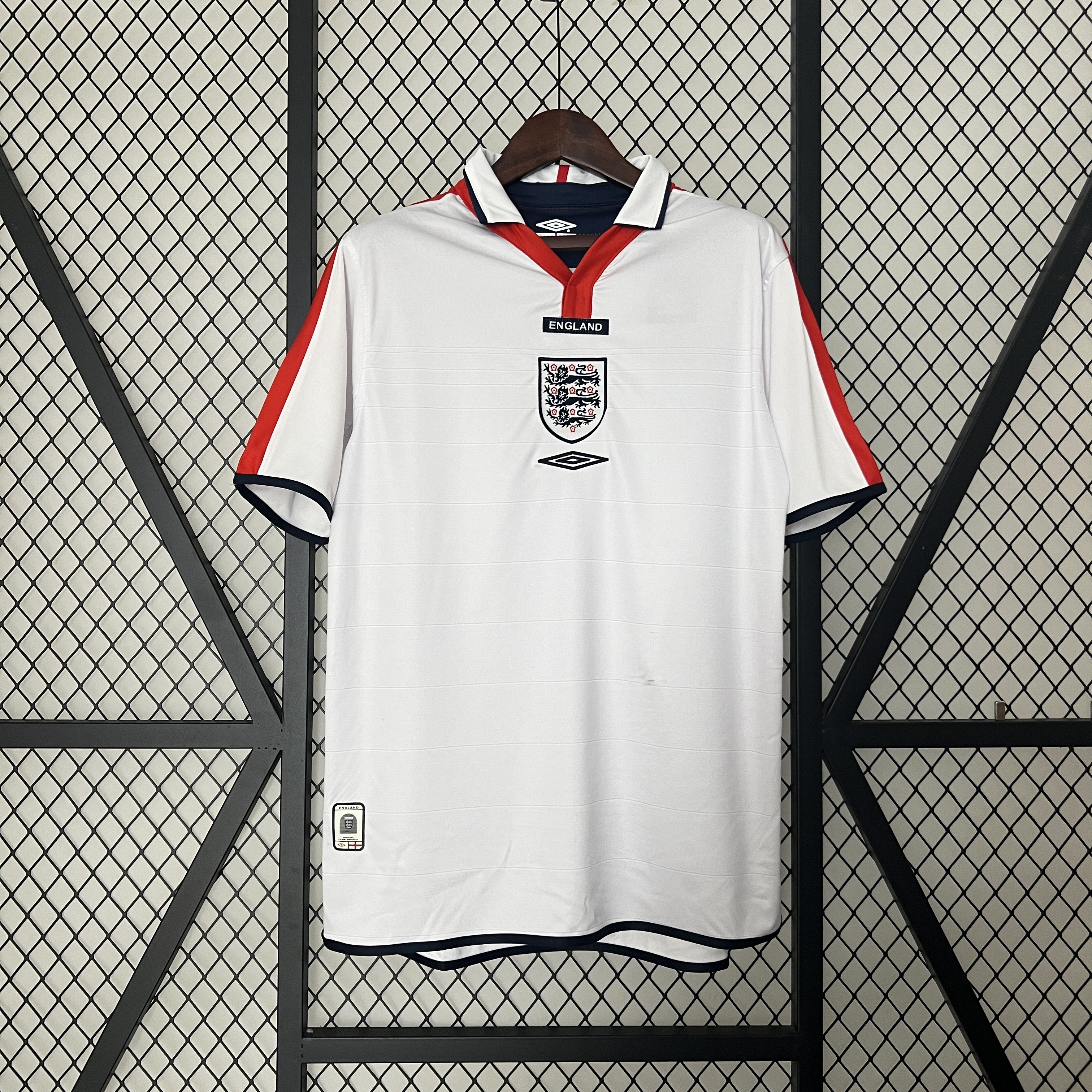 Camisola principal Inglaterra Euro 2004 - Versão adepto 1