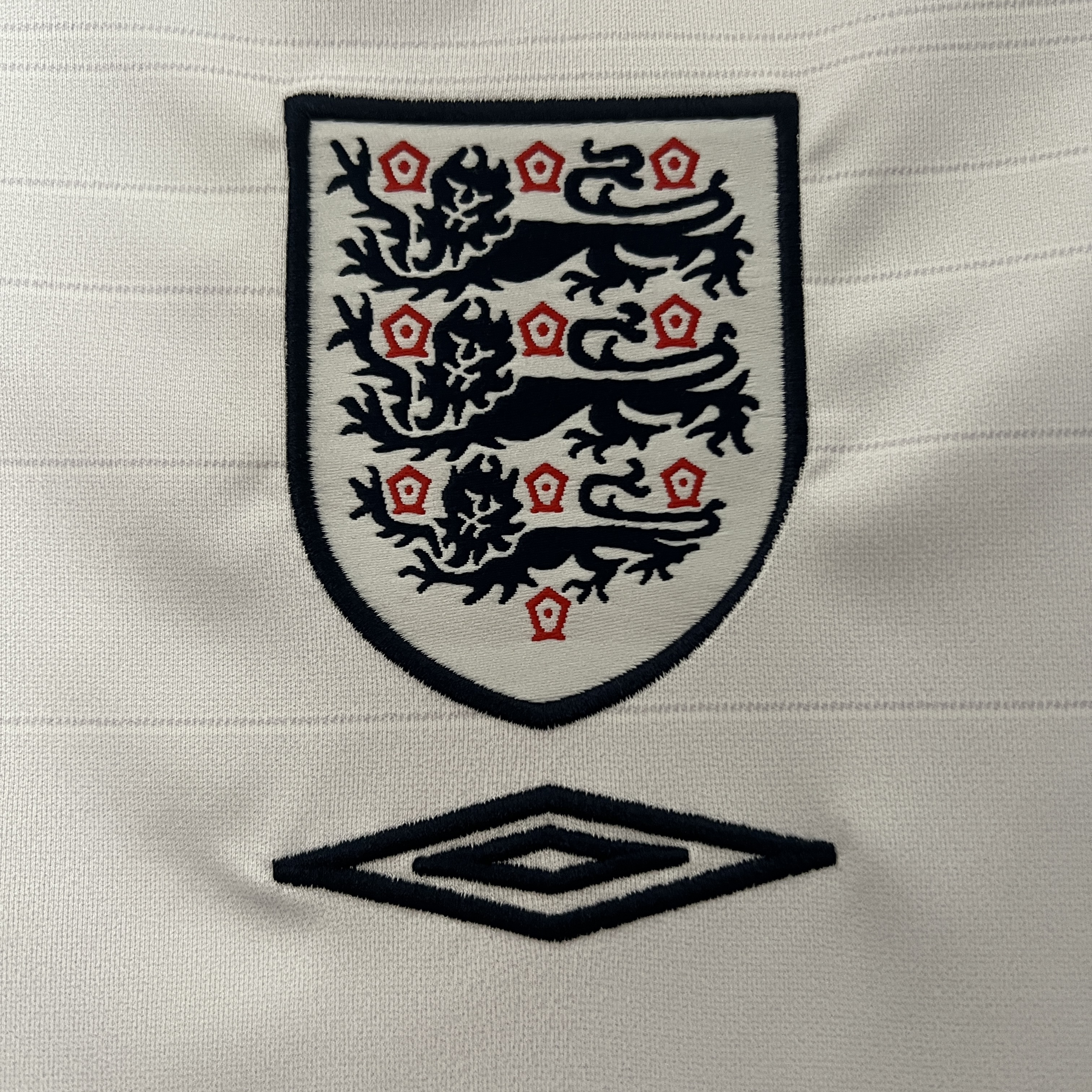 Camisola principal Inglaterra Euro 2004 - Versão adepto 4