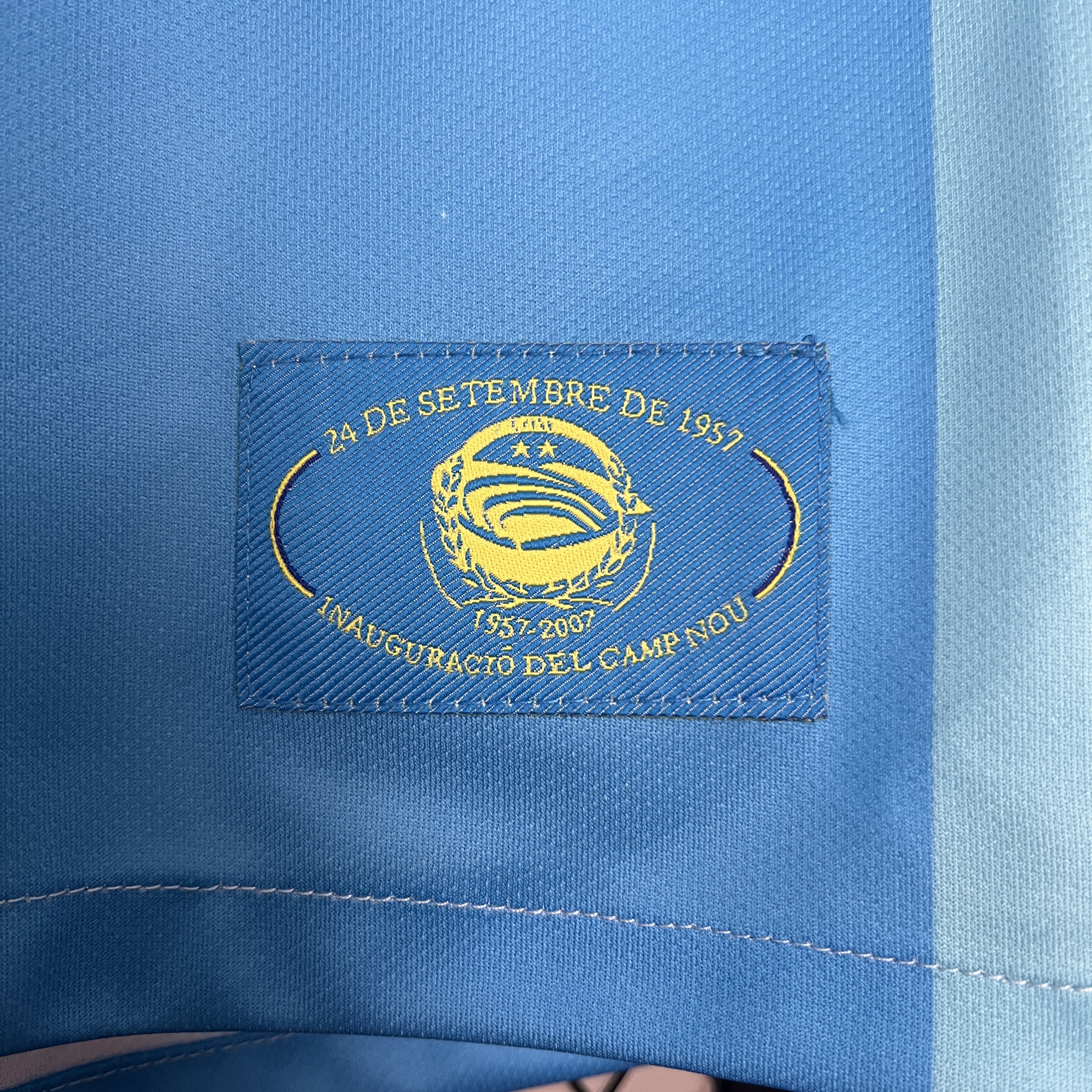 Camisola alternativa Barcelona 2007/2008 - Versão adepto 10