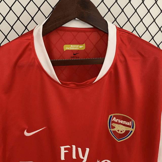 Camisola principal Arsenal 2006/2008 - Versão adepto