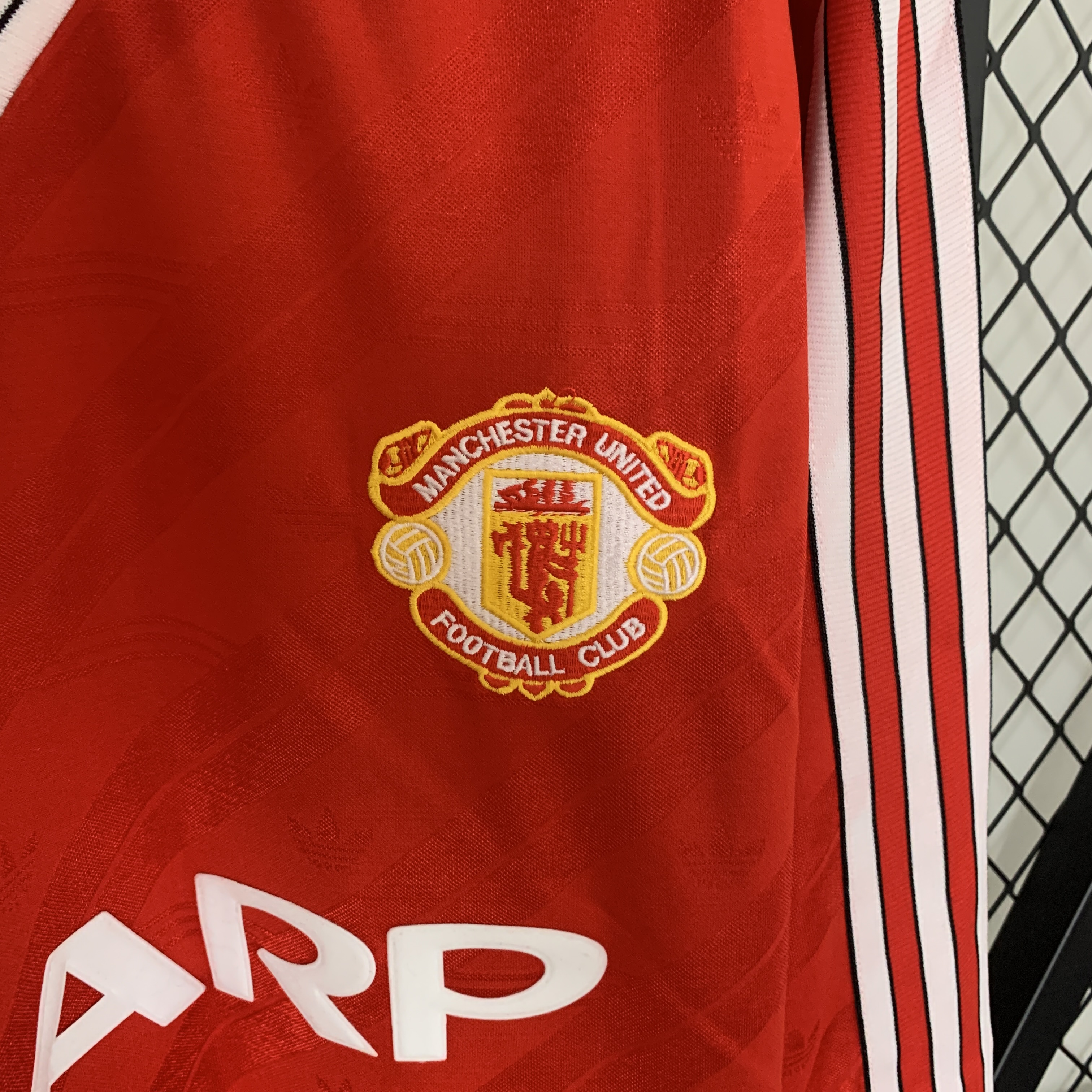 Camisola principal Manchester United 1986/1988 - versão adepto - Manga comprida 3