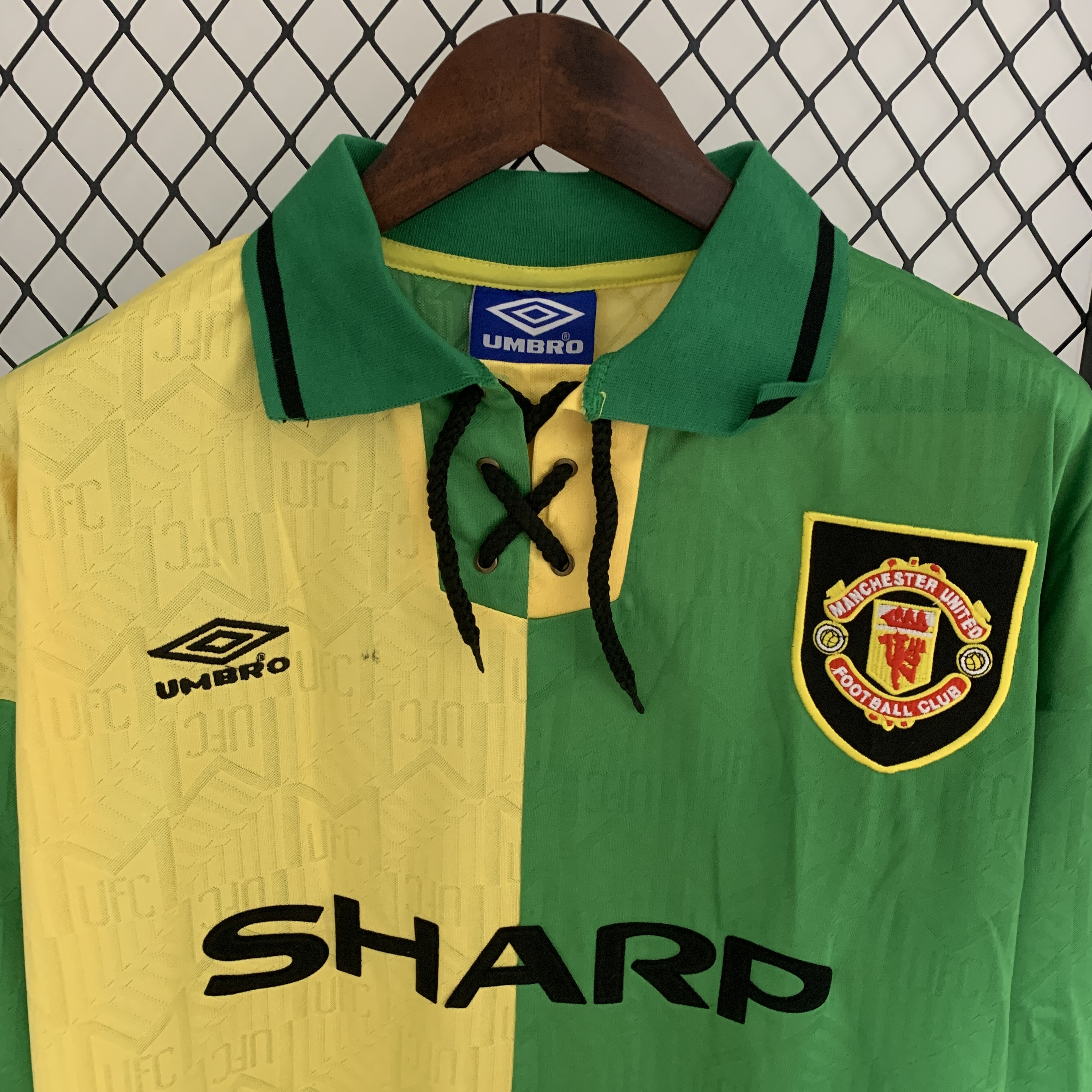 3ª Camisola Manchester United 1992/1994 - versão adepto - Manga comprida 6