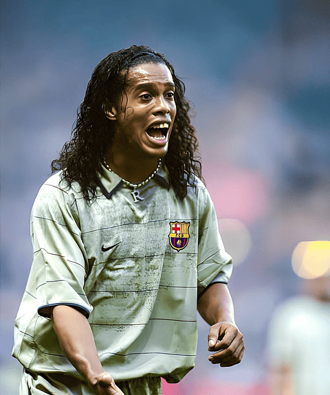 Camisola alternativa Barcelona 2003/2005 - Versão adepto