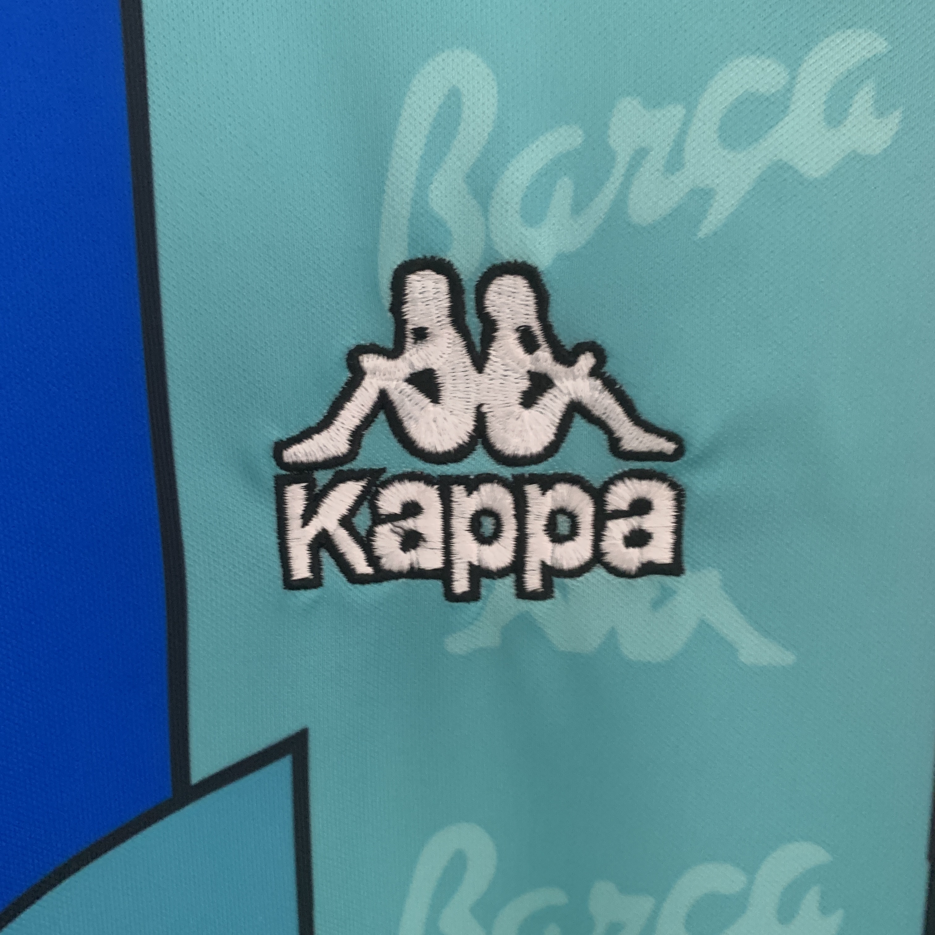 Camisola alternativa Barcelona 1996/1997 Manga comprida - Versão adepto 5