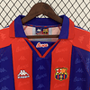 Camisola principal Barcelona 1996/1997 Manga comprida - Versão adepto