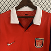 Camisola principal Arsenal 1998/1999 - Versão adepto - Manga comprida