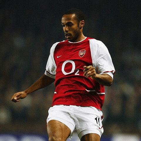 Camisola principal Arsenal 2002/2004 - Versão adepto - Manga comprida