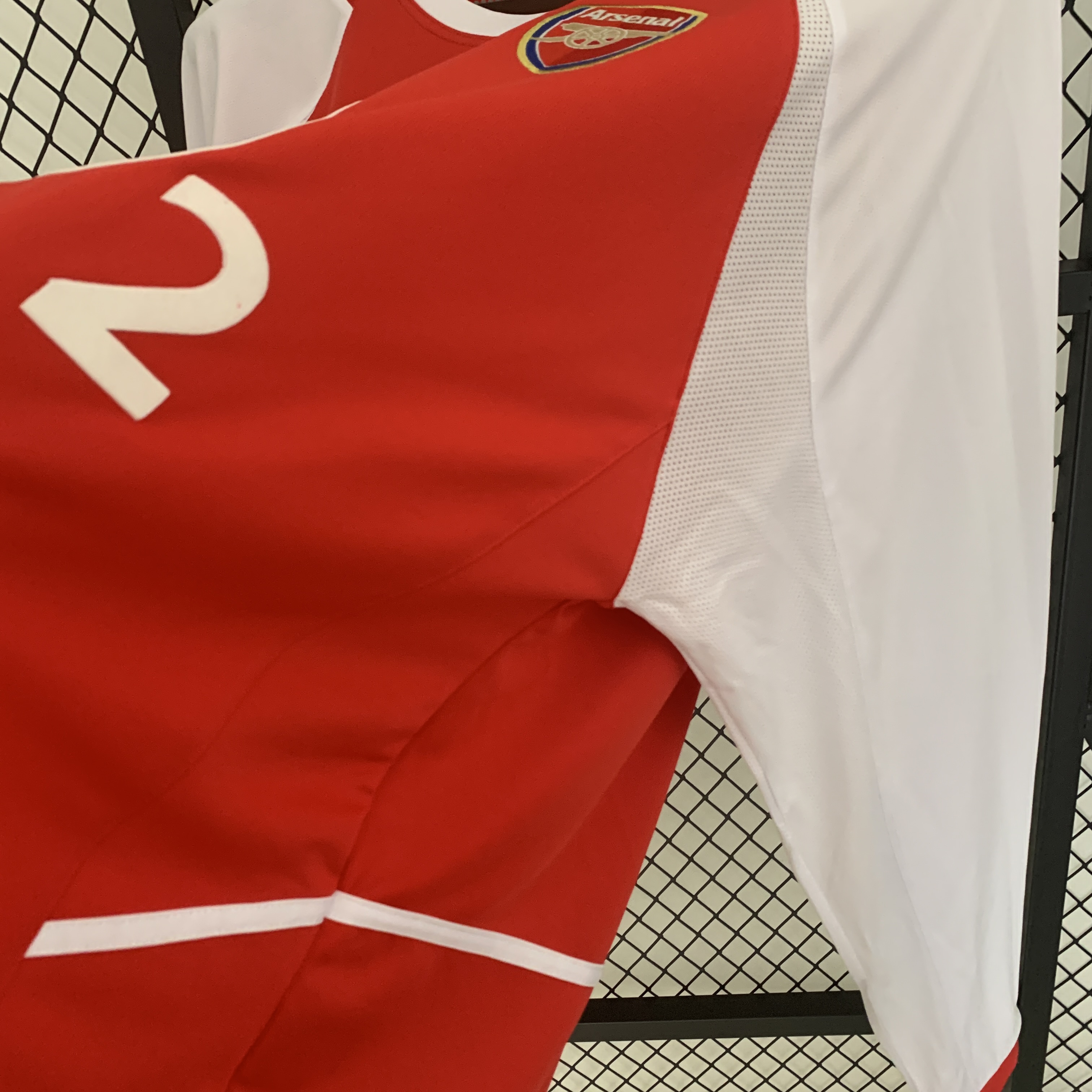 Camisola principal Arsenal 2002/2004 - Versão adepto - Manga comprida 9