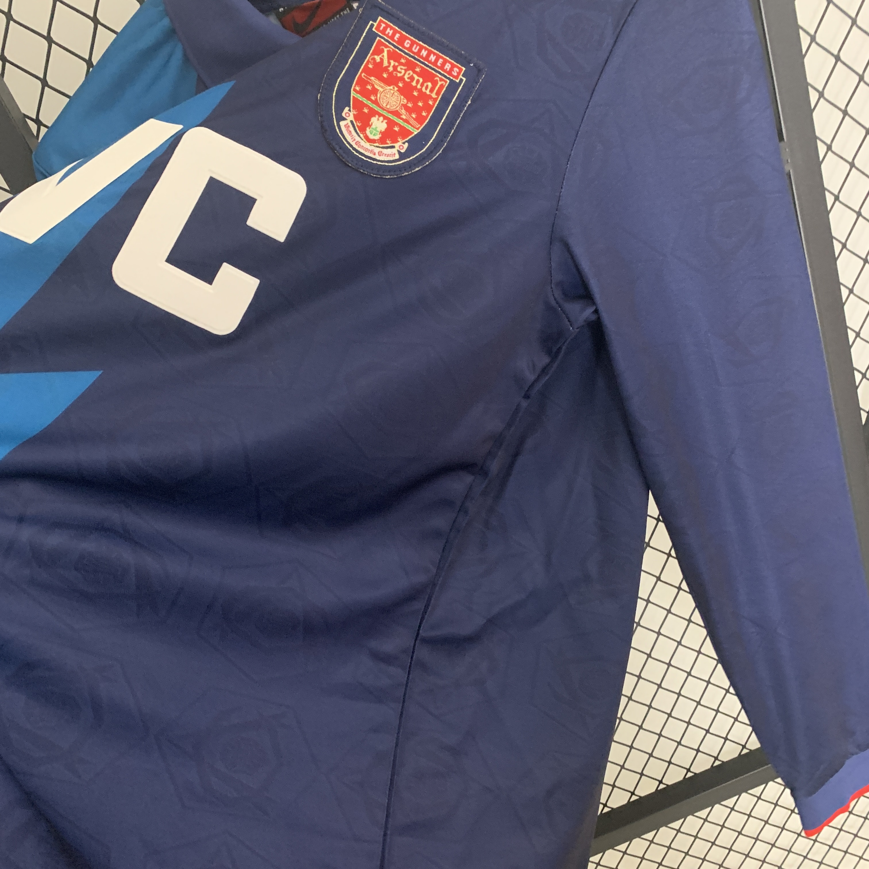 Camisola alternativa Arsenal 1995/1996 - Versão adepto - Manga comprida  8