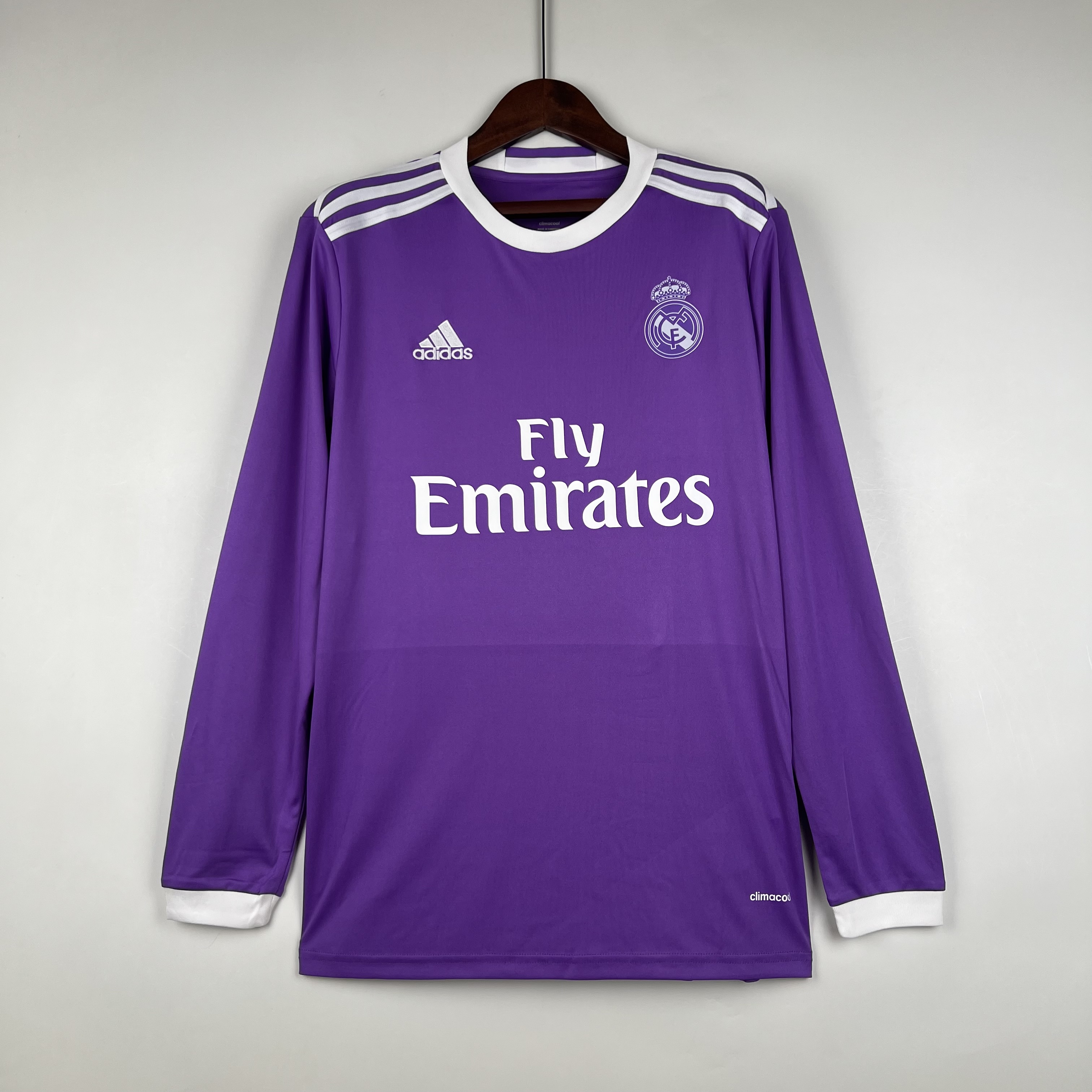 Camisola alternativa Real Madrid 2016/2017 Manga comprida - Versão adepto 1