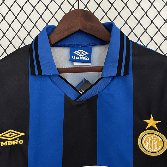 Camisola principal Inter 1995/1996 - Versão adepto