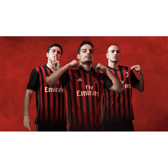 Camisola Principal Ac Milan 2016/2017 - Versão adepto