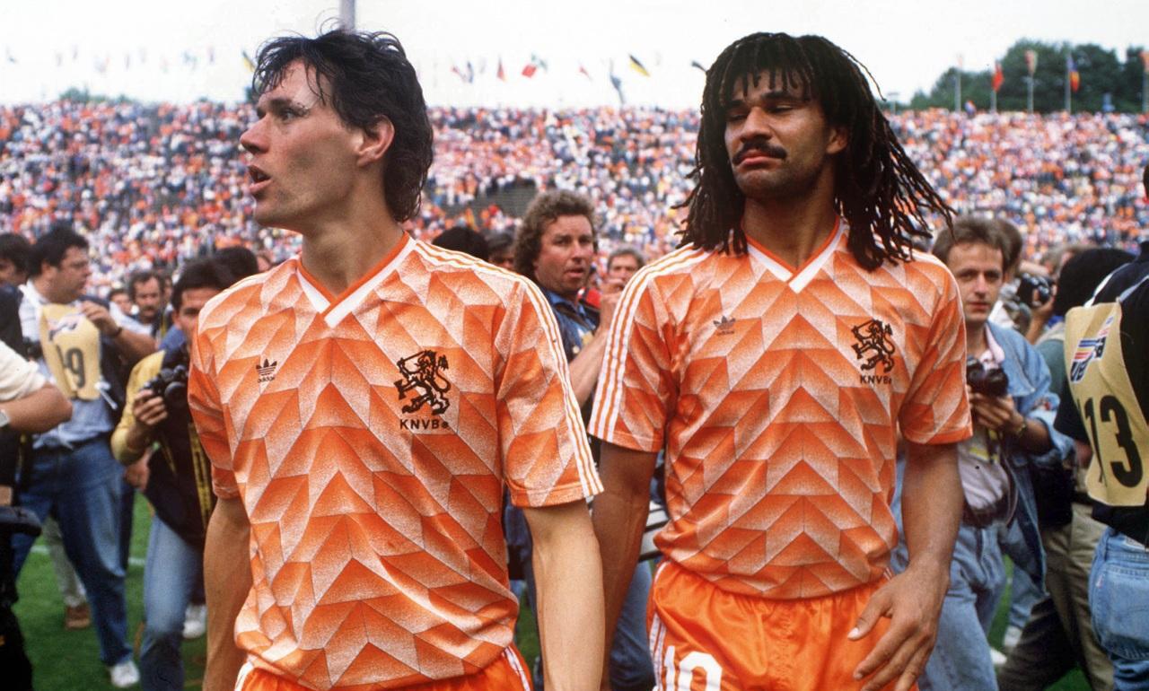 Camisola principal Holanda 1988- Versão adepto - Manga comprida 2