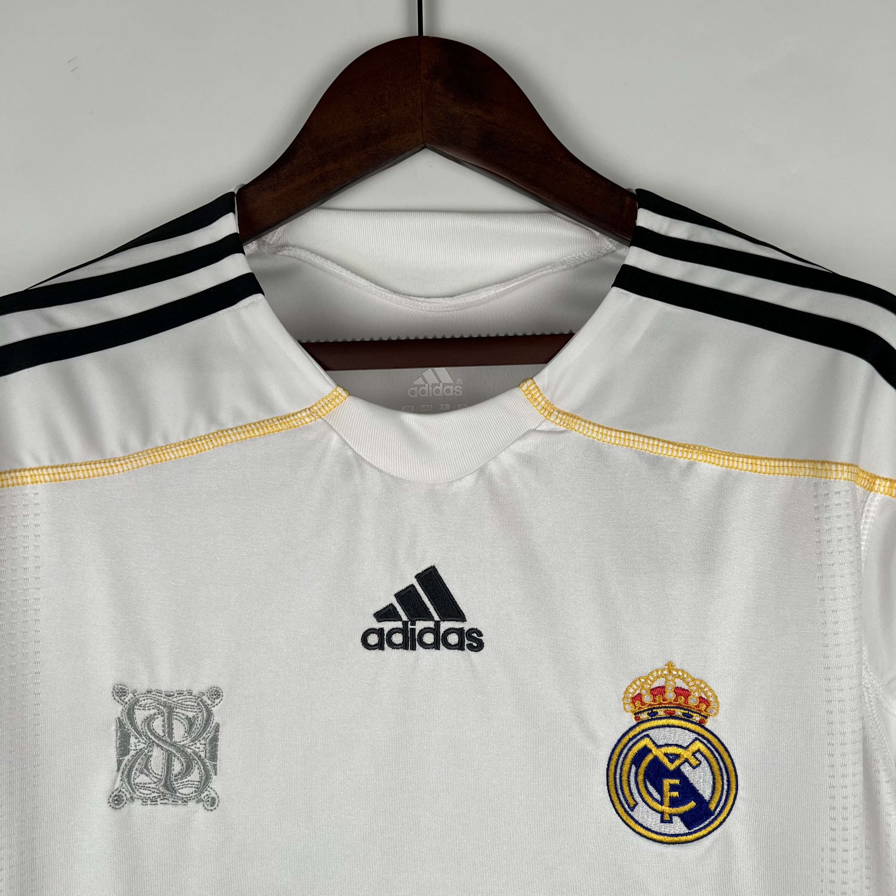 Camisola principal Real Madrid 2009/2010 - Versão adepto - Manga comprida 7
