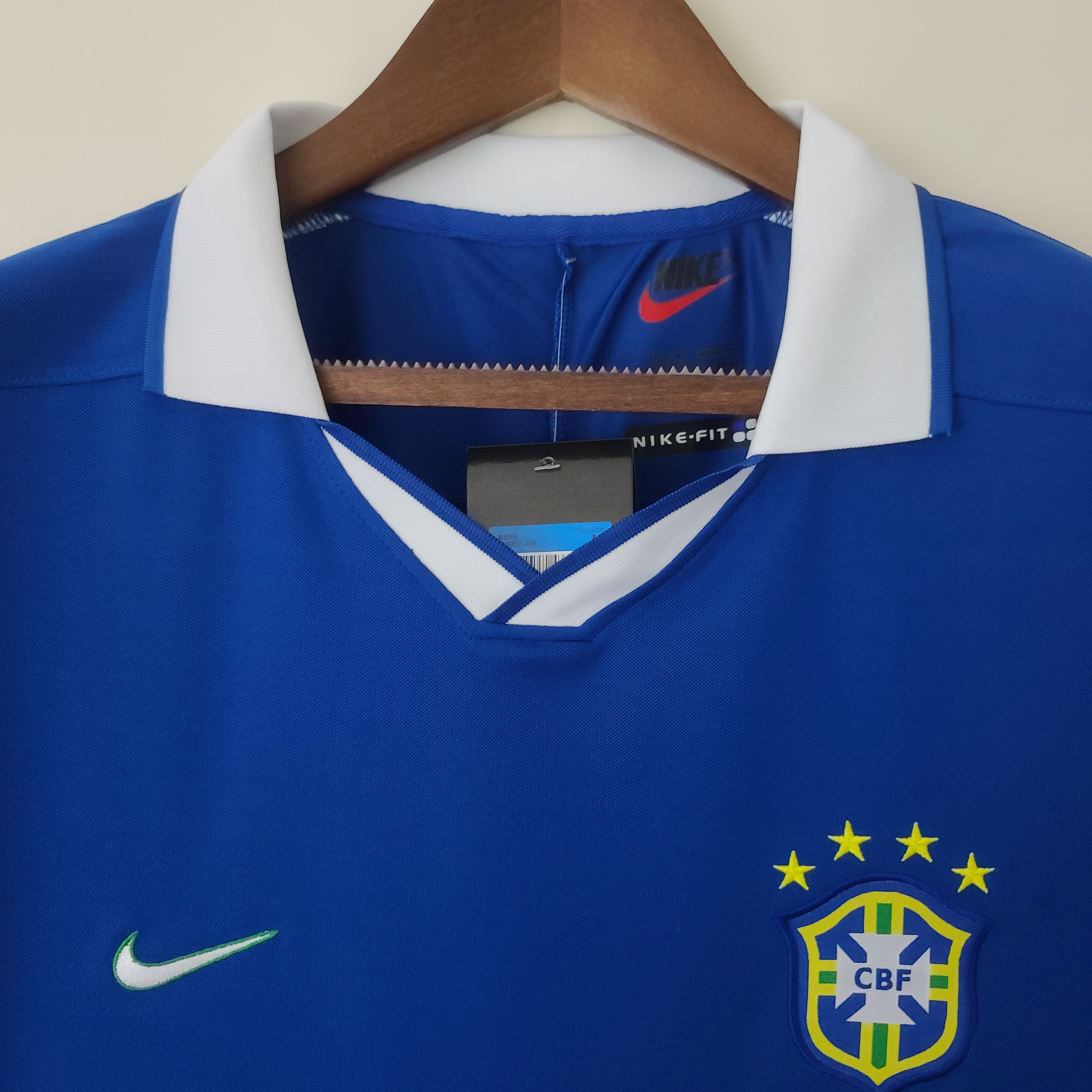 Camisola alternativa Brasil 1997 - Versão adepto 5