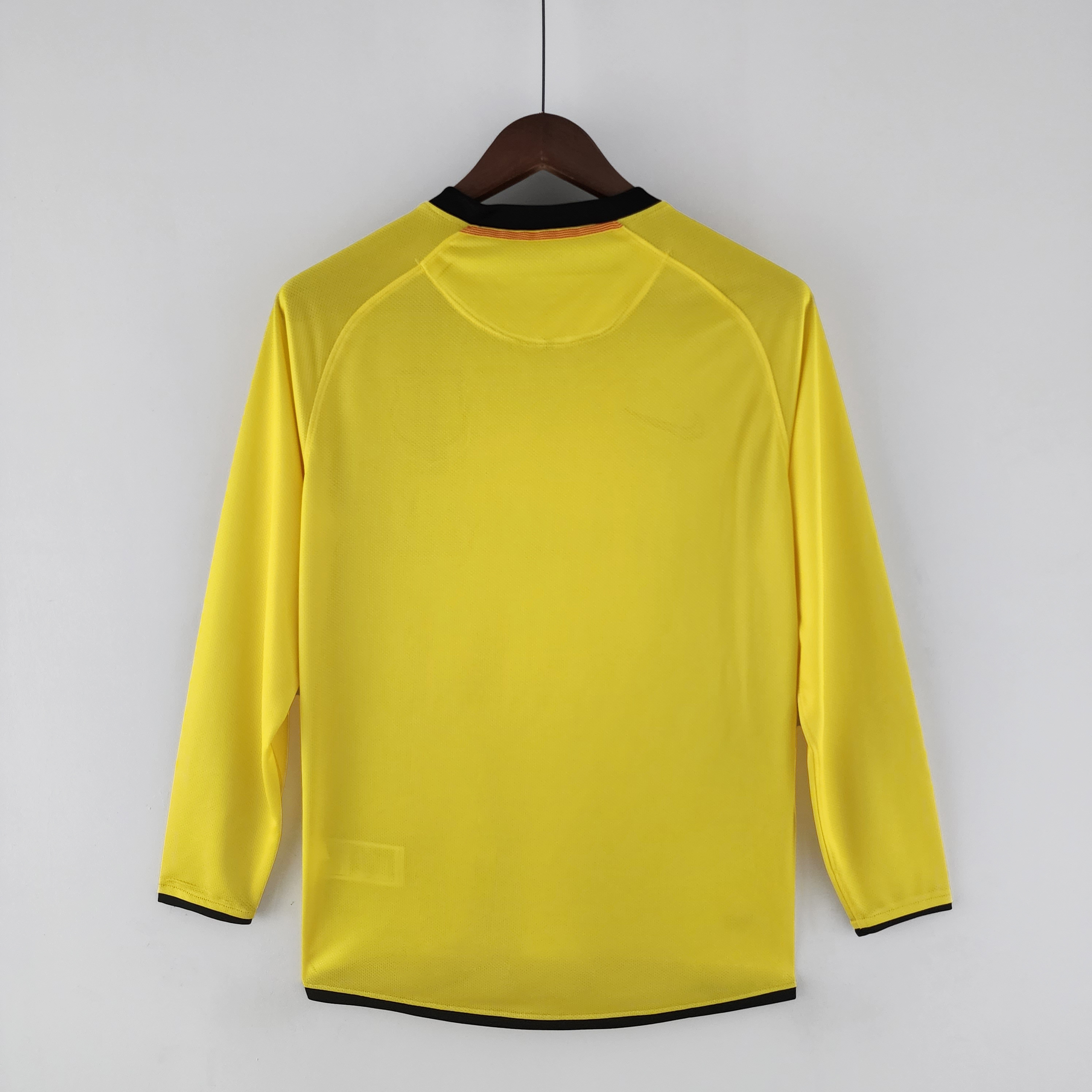 Camisola alternativa Barcelona 2008/2009 - Versão adepto - Manga comprida 3