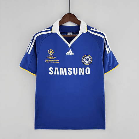 Camisola Principal Chelsea 2008/2009 Final UCL - Versão adepto